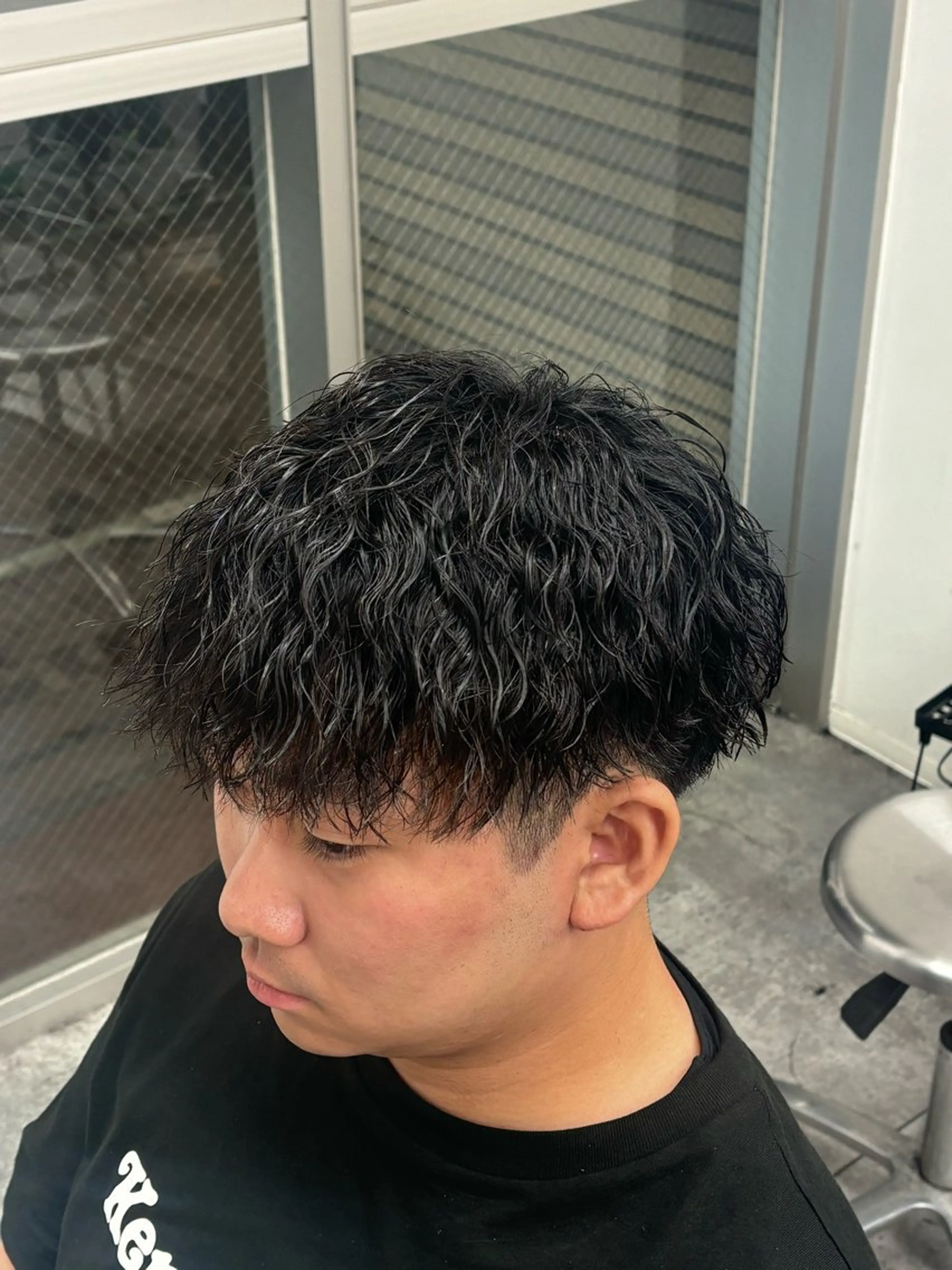 ショート パーマ メンズ カット パーマ ヘアセット お悩み解消✨/ メンズパーマ✨/直樹のヘアスタイル