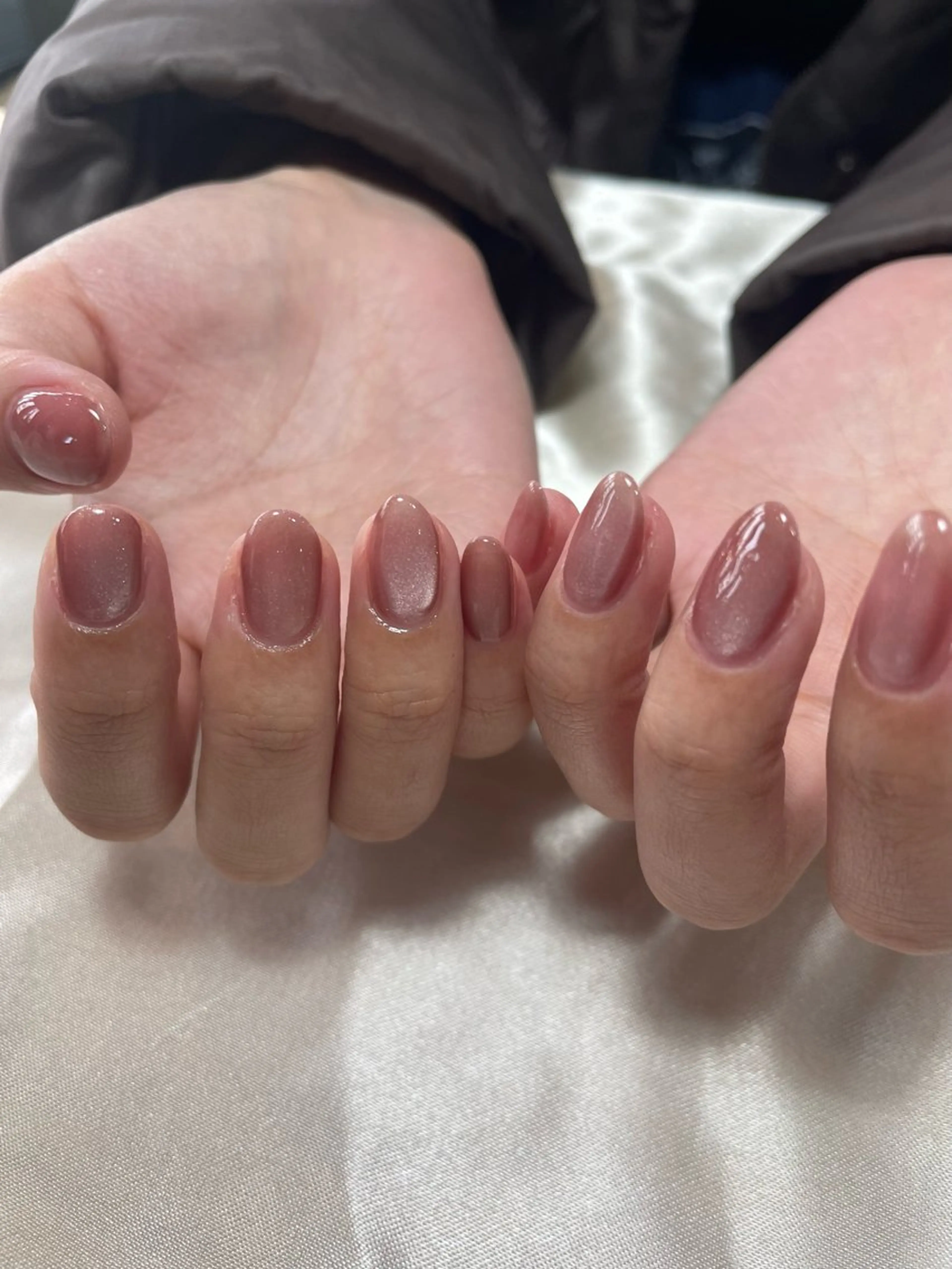 ネイル ワンカラーネイル ハンドネイル Relum所属・Relum__. fukaのネイルデザイン