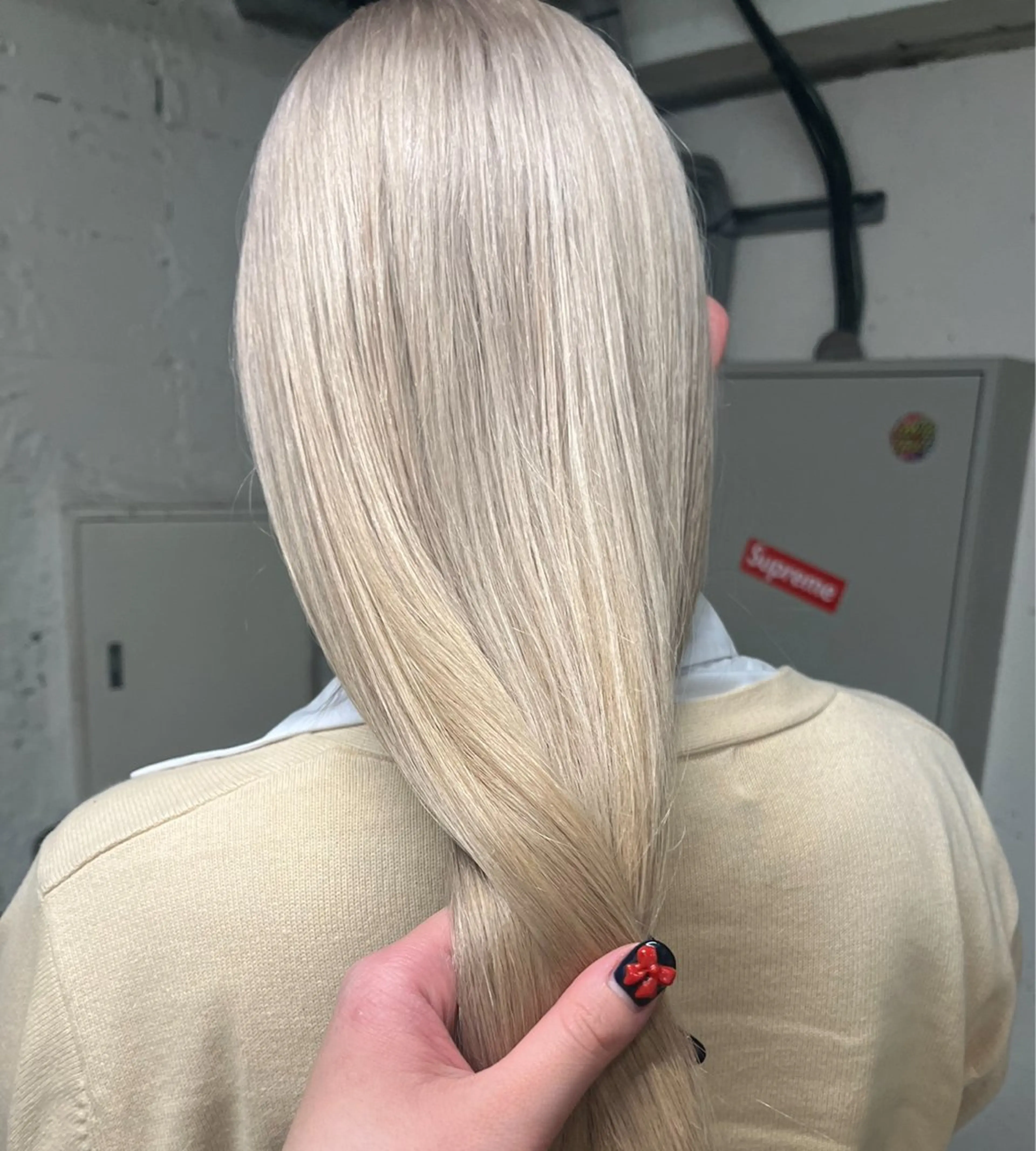 ロング カラー KAHO /ブリーチ /デザイン𖥔 ࣪のヘアスタイル