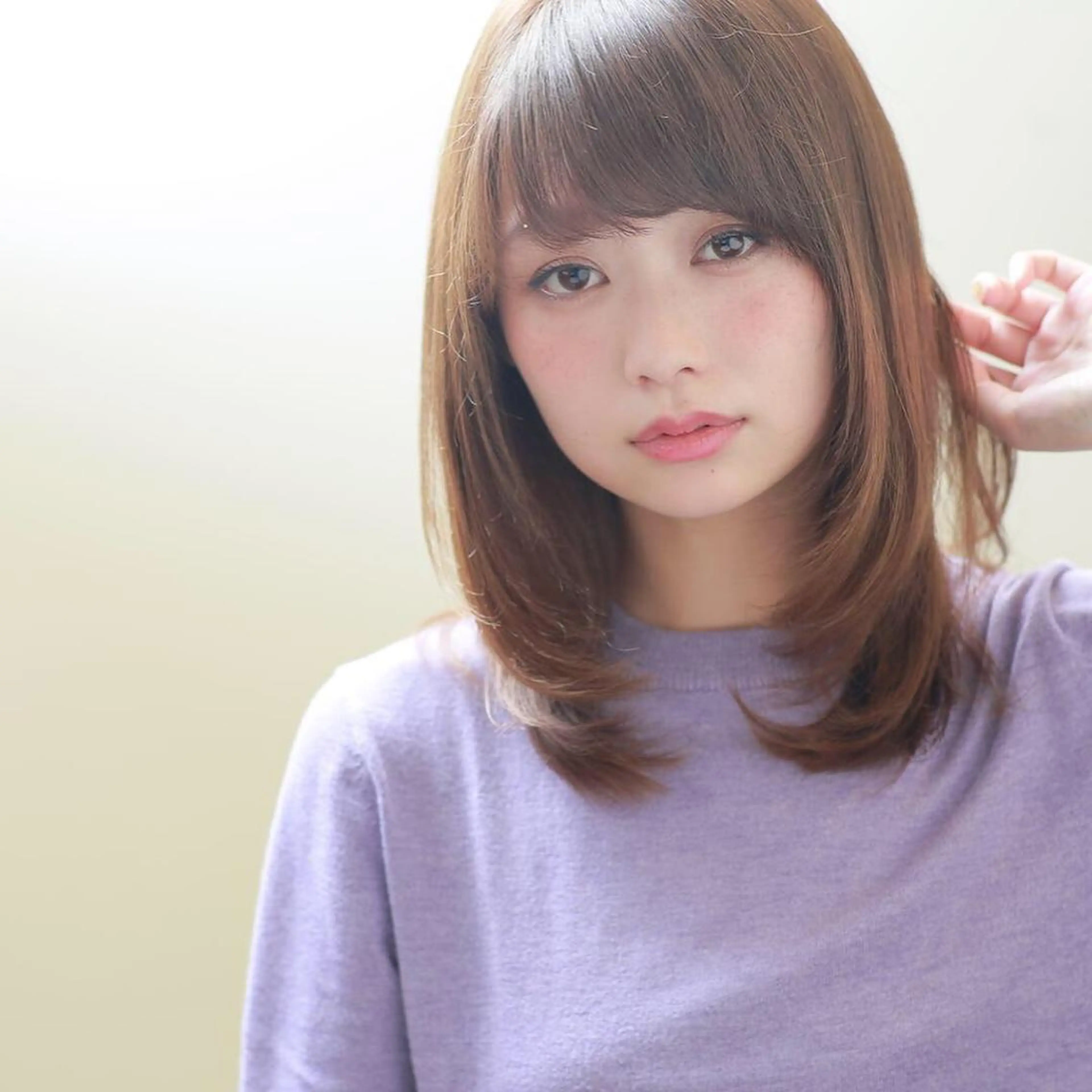 カラー カット ヘアカラー トリートメント premier modelsのヘアスタイル