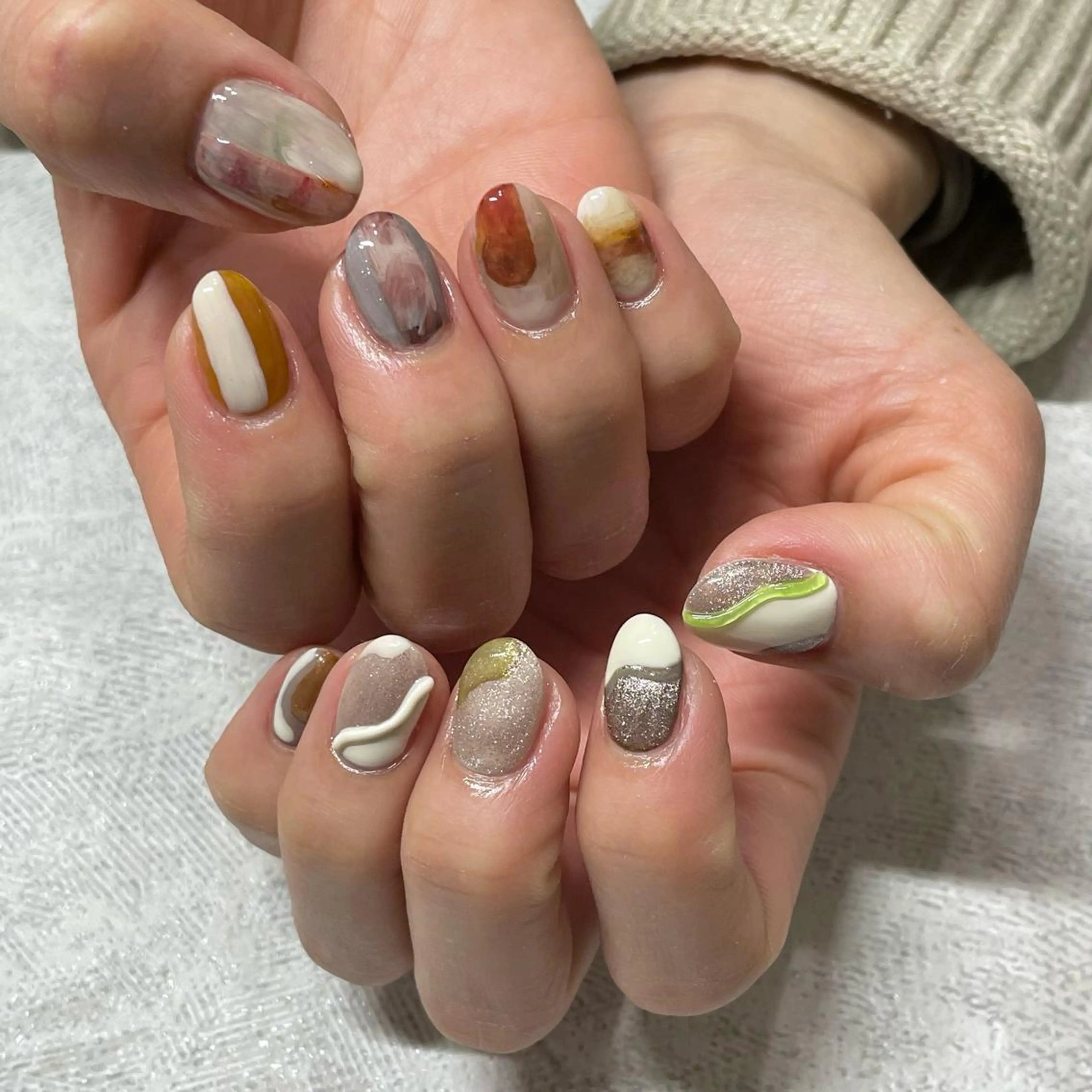 ネイル ハンドネイル ハンドケア nailsalon SuMILEのネイルデザイン