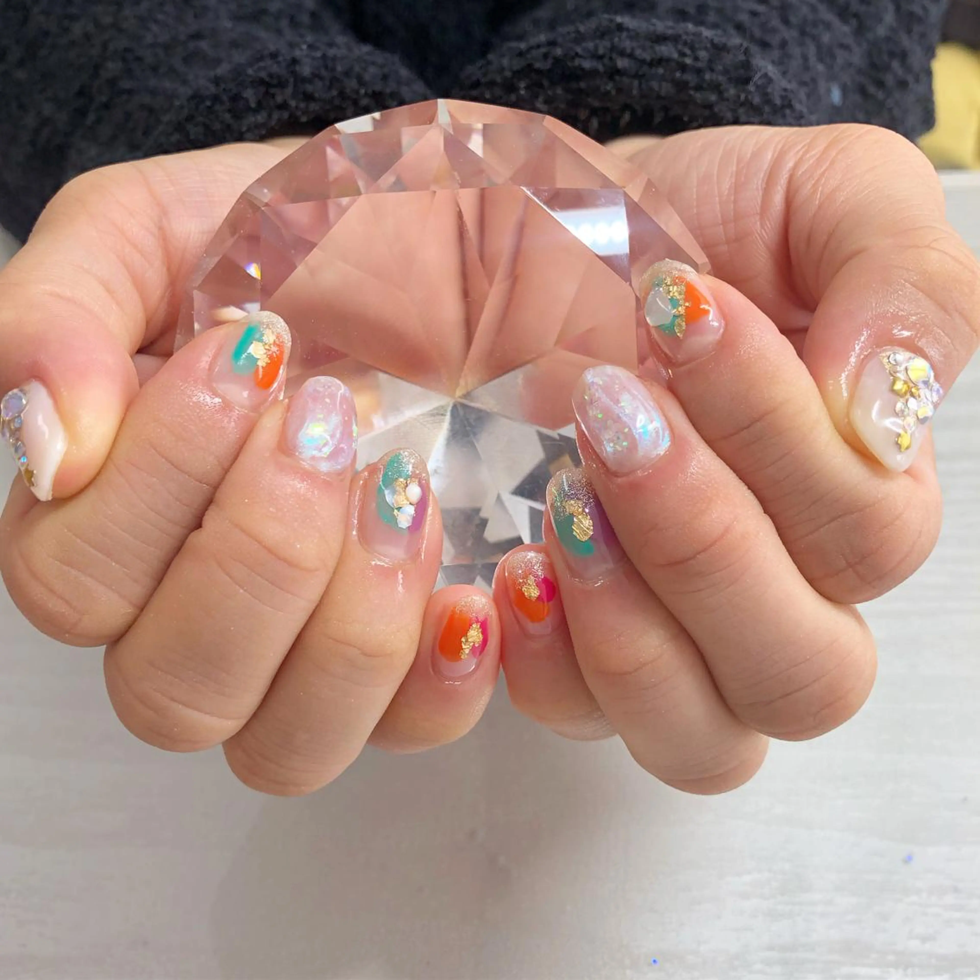 ネイル 持ち込み I P'ink nail salon所属・I pinknail 韓国風·持ち込み専門のネイルデザイン