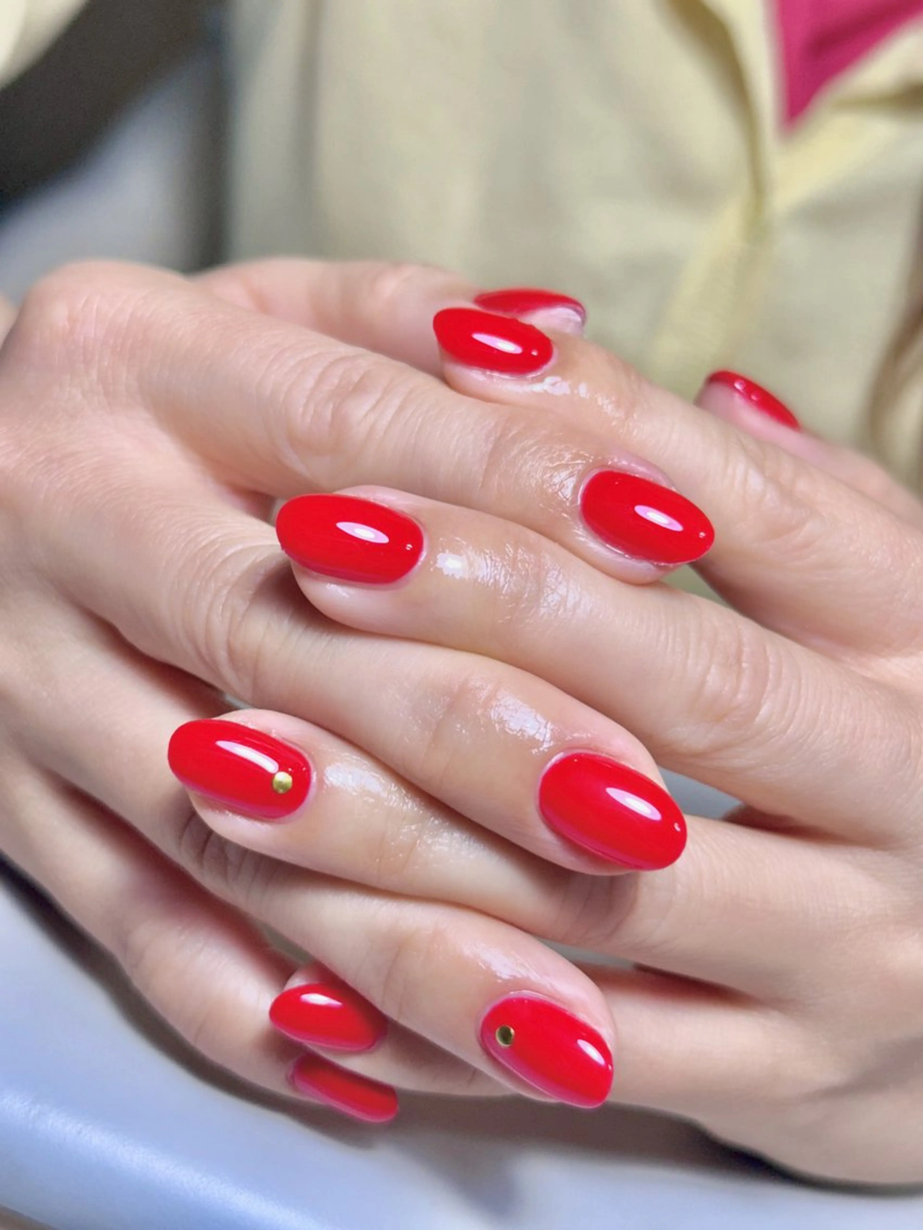 ネイル チークネイル 長さ出し フレンチネイル ジェルネイル 韓国ネイル ハンドネイル Rolakira マニのネイルデザイン