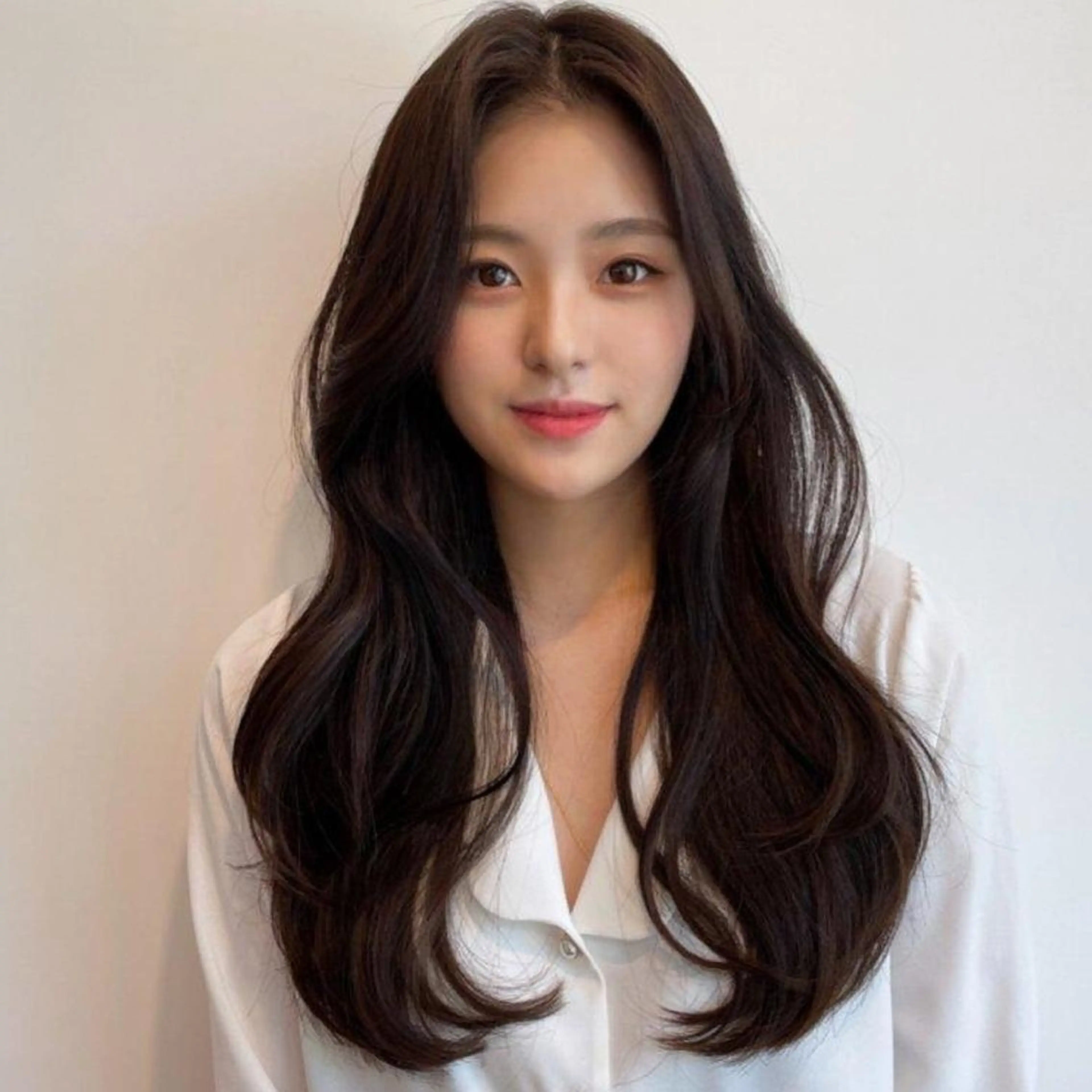 【韓国風】カラー+プラチナシールエクステ60枚（52ｃｍ）の写真