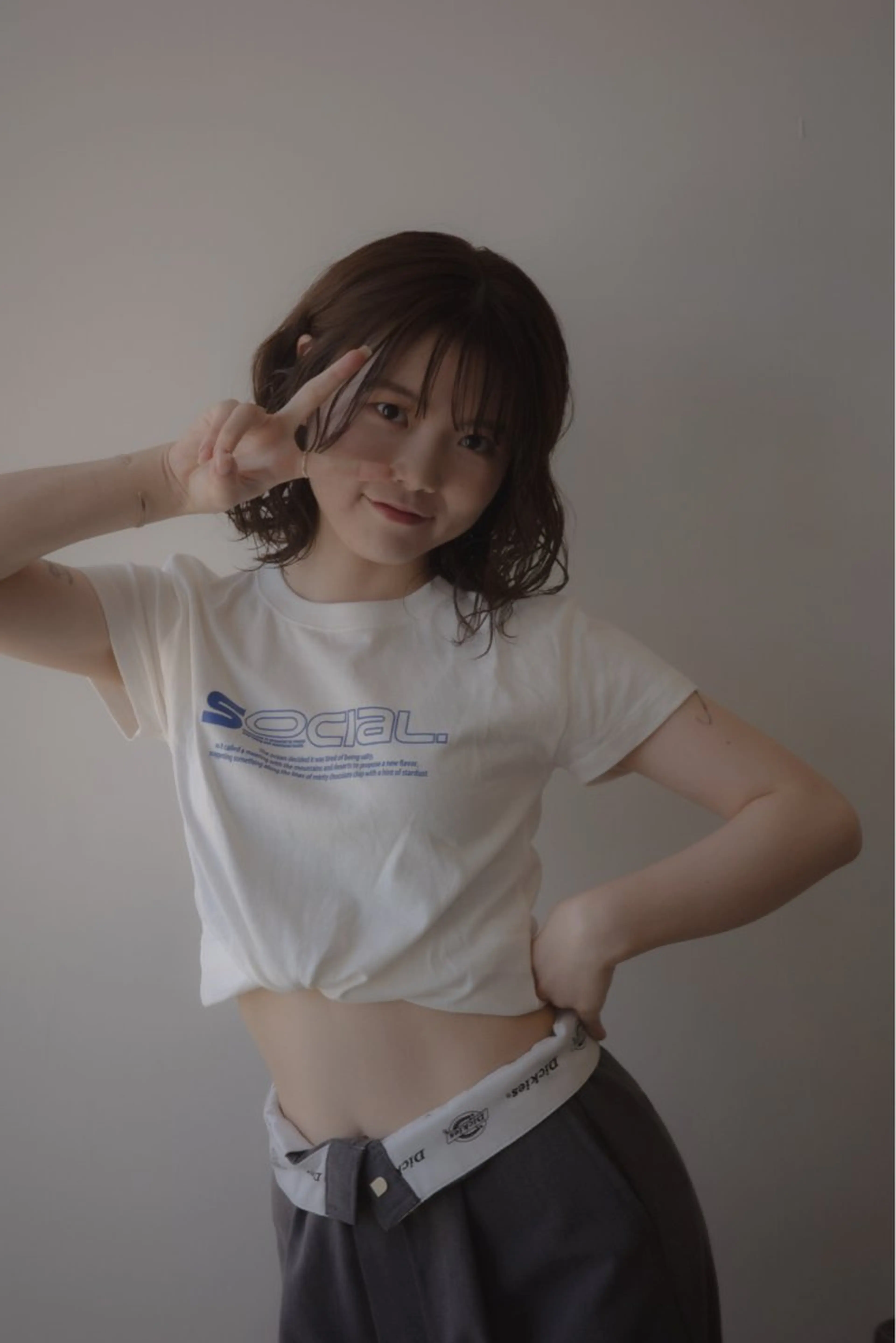 ショート カラー パーマ ボブ plus HAIR いずみのヘアスタイル