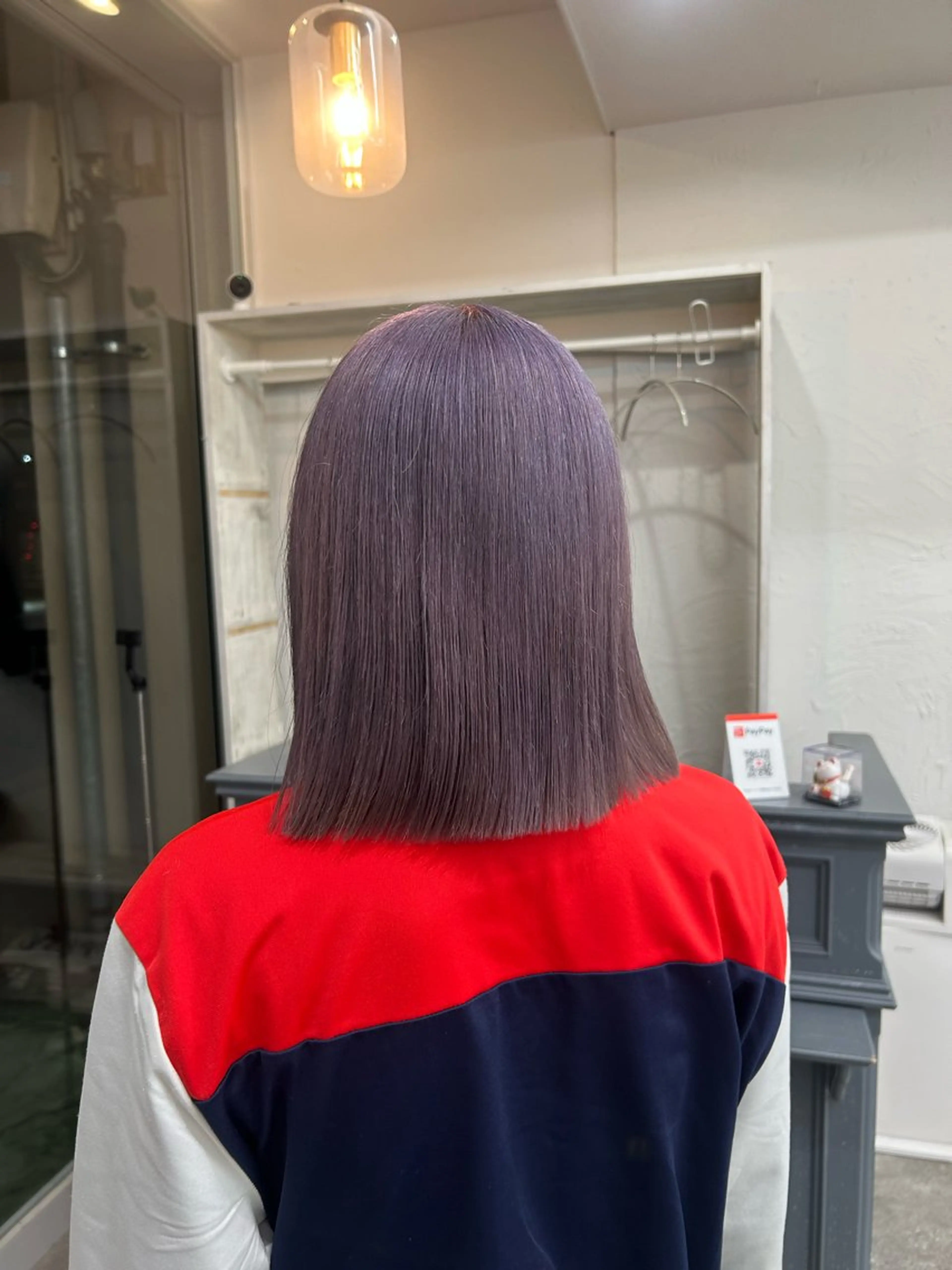 ミディアム ヘアカラー IO【イオ】ブリーチ/ダブルカラー/髪質改善/ケアブリーチ/ハイトーン/長野市/長野駅所属・金澤 希空のヘアスタイル