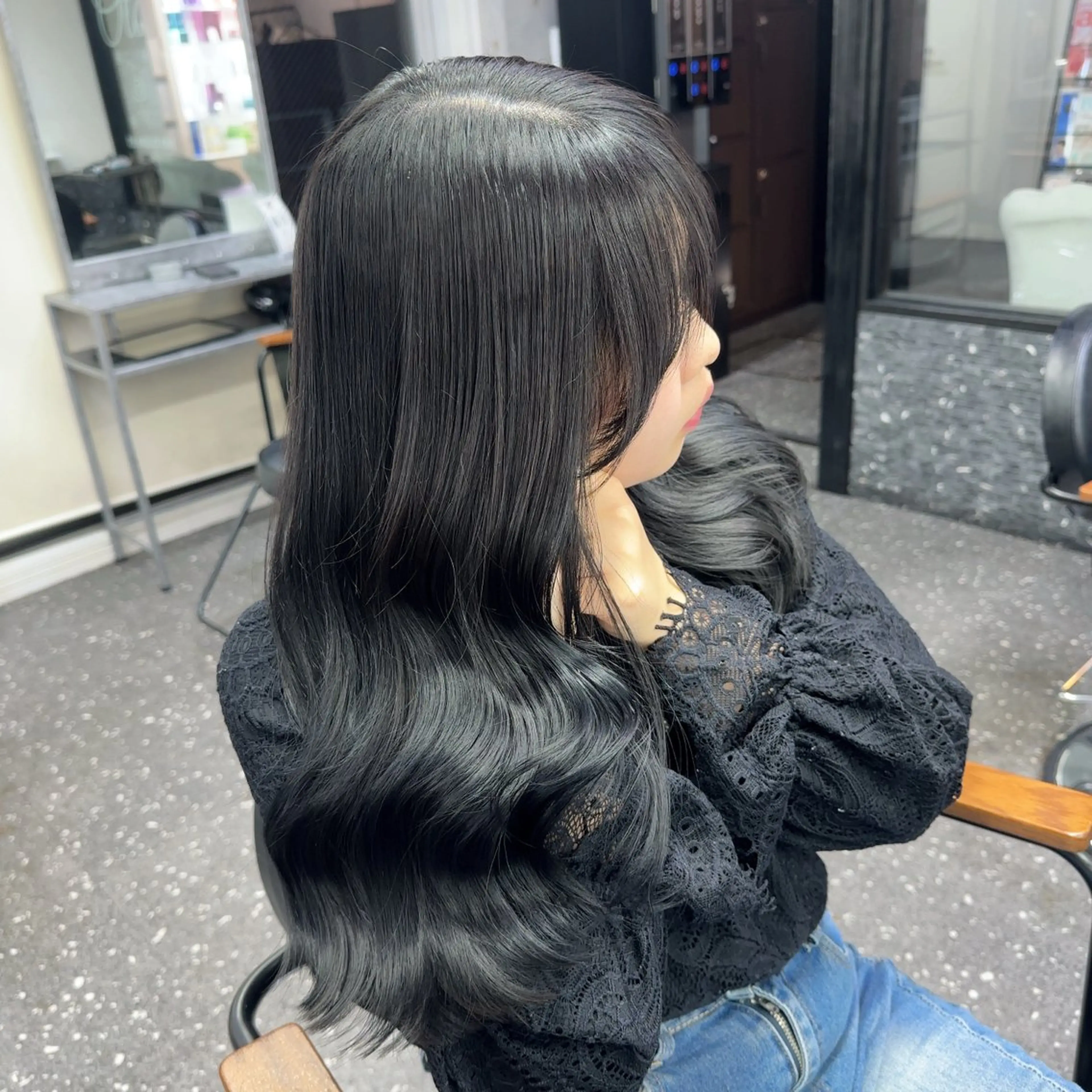 ロング カラー カット ヘアカラー トリートメント 髪質改善⭐️縮毛矯正 吉祥寺⭐️Rinaのヘアスタイル