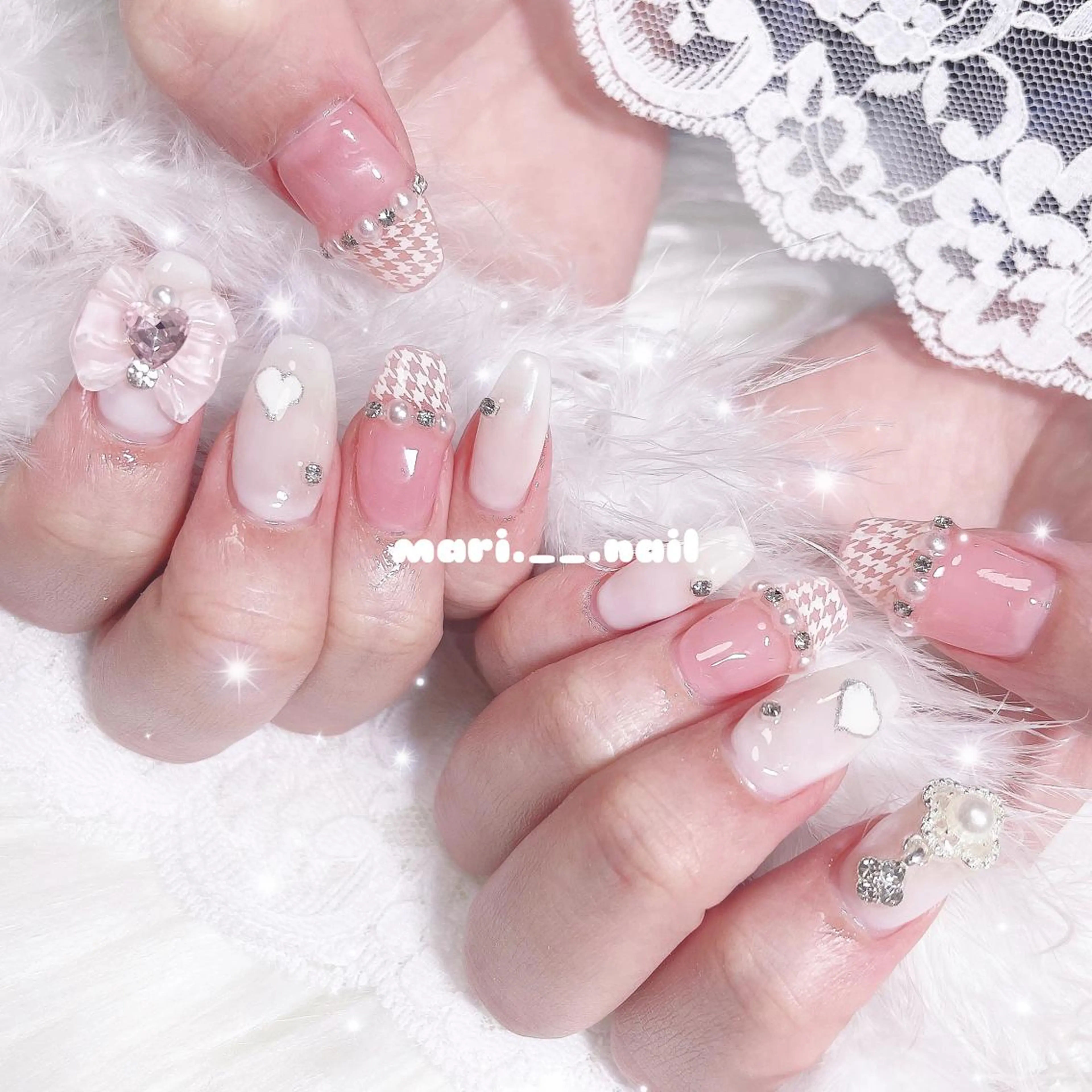 ネイル 🎀 Mayu 🎀痛ネイルのネイルデザイン