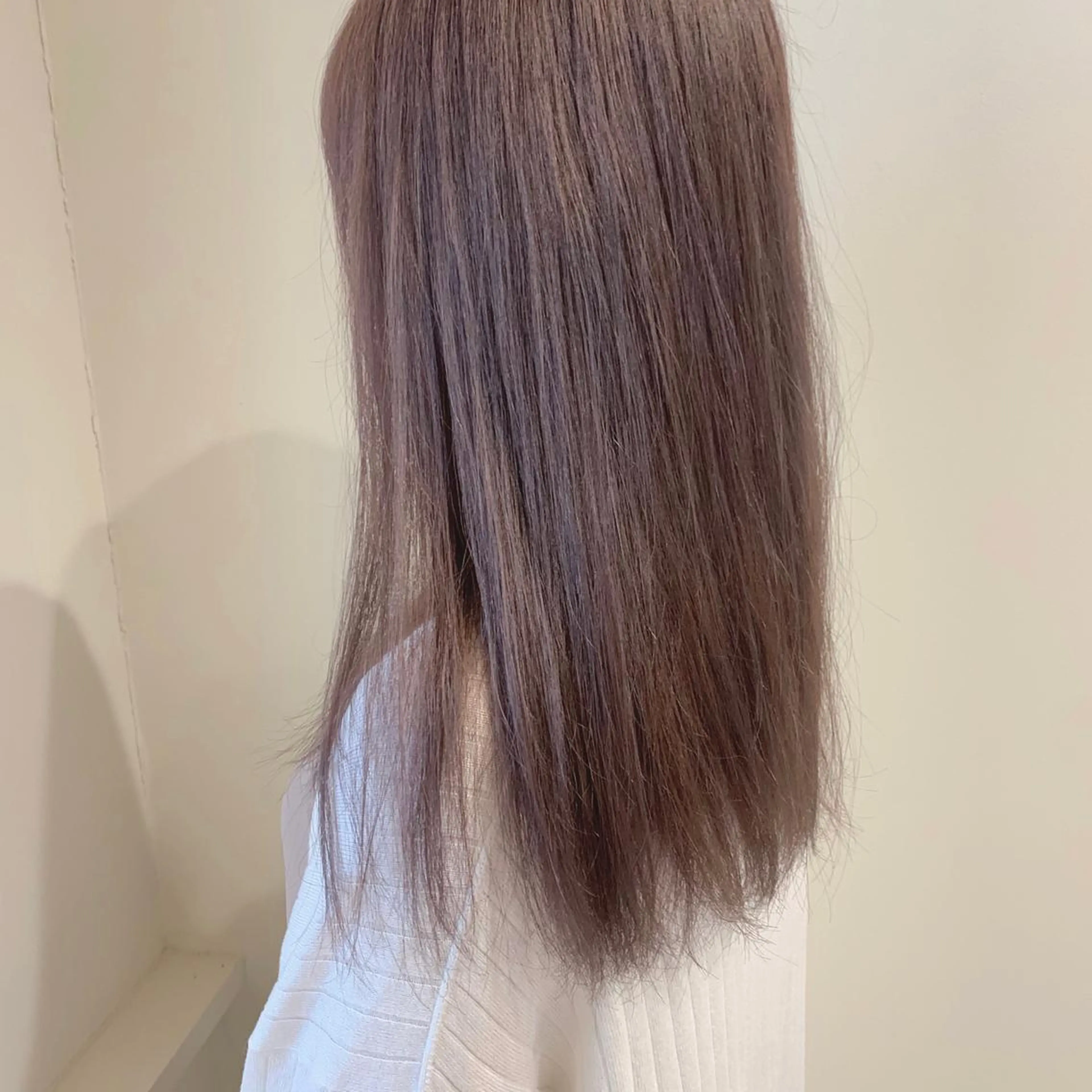 セミロング カラー ベージュカラー 清水 亮太/赤み消しカラーのヘアスタイル