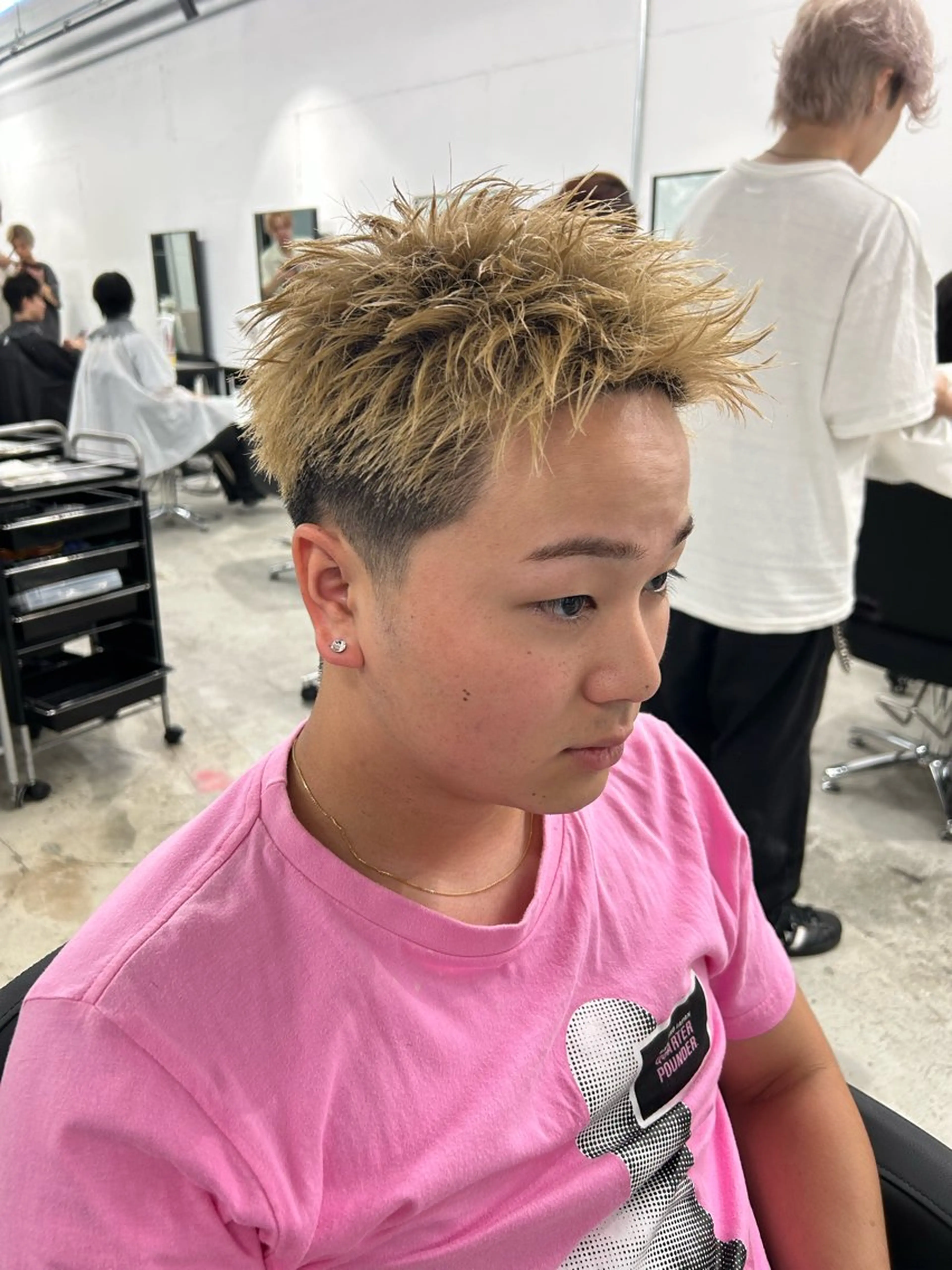 ショート メンズ Pia hair design yakuin所属・【pia】 syuuのヘアスタイル