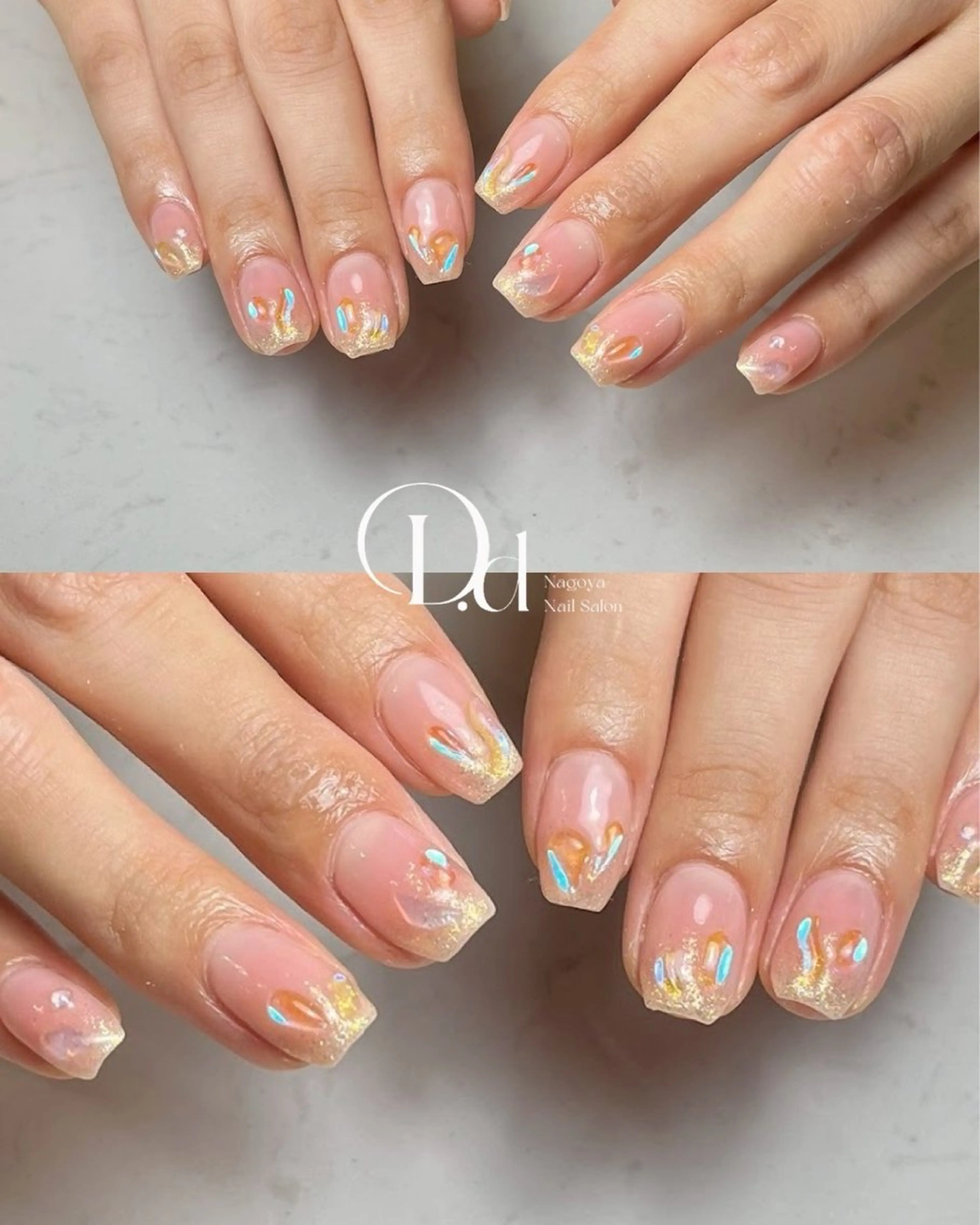 ネイル キラキラネイル ラメ(グリッター) ストーンネイル ハンドネイル D.d Haruka /y2k/持ち込みのネイルデザイン