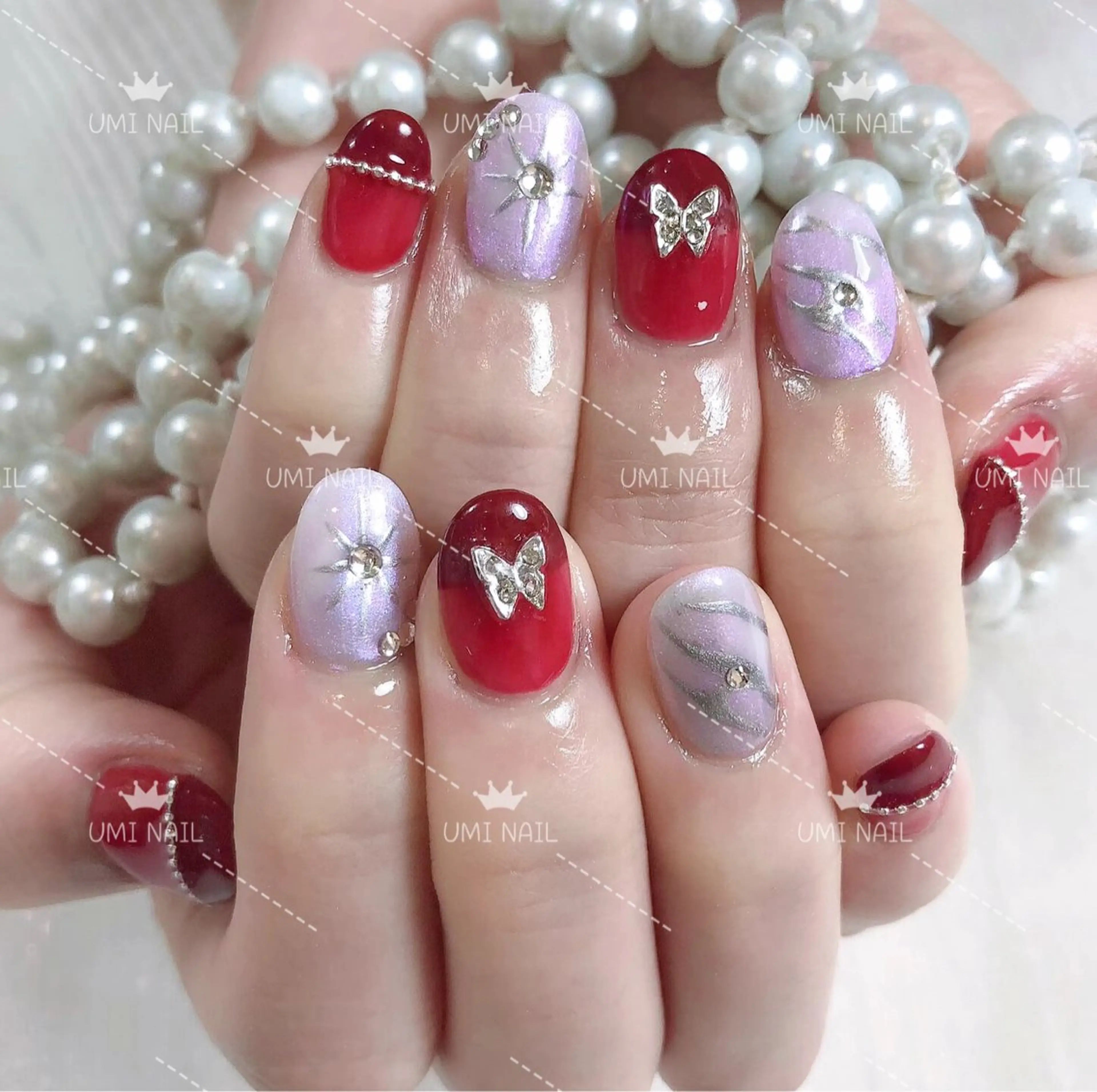 ネイル ハンドネイル ハンドケア LUXE NAIL SALONのネイルデザイン