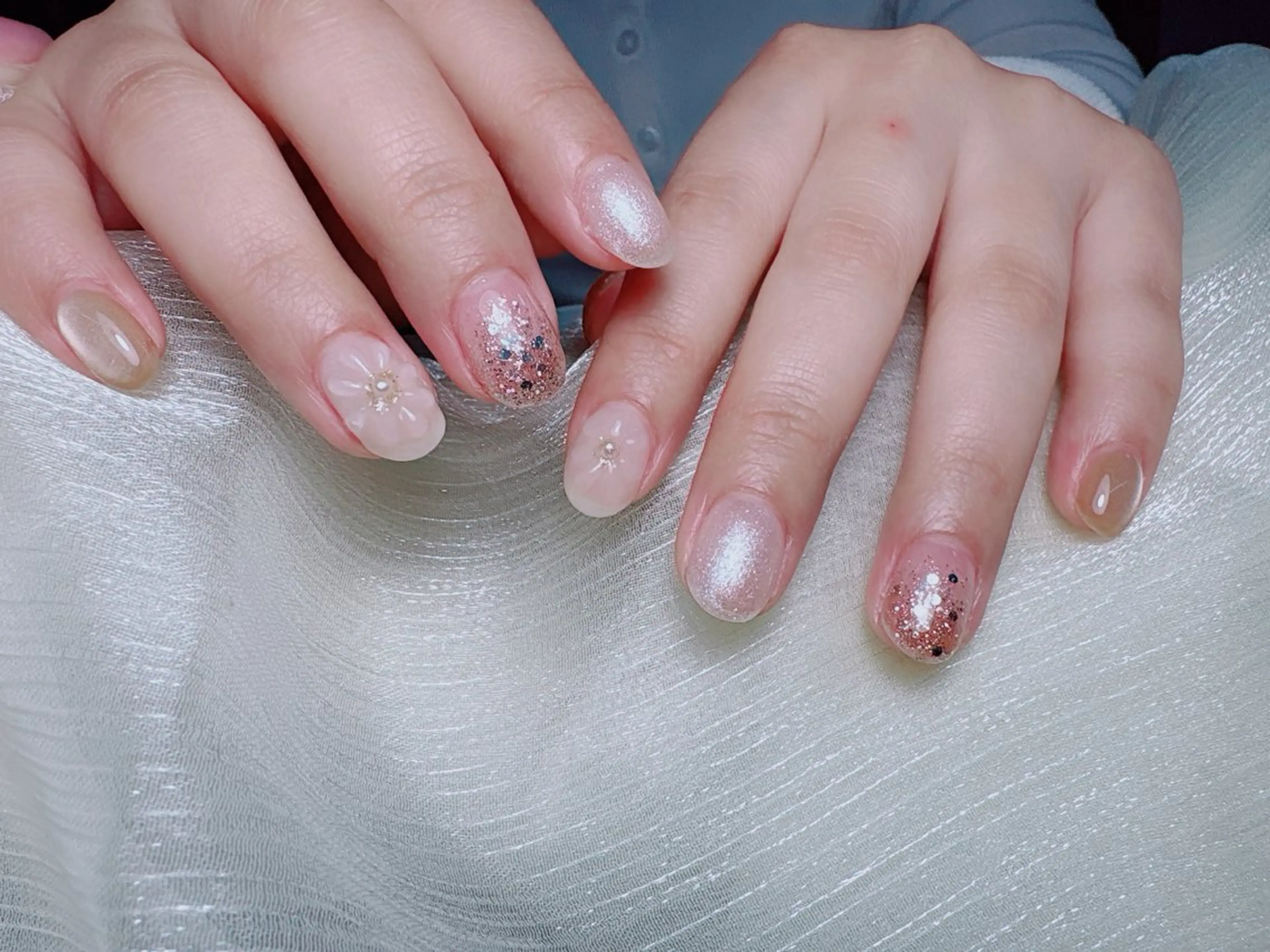 ネイル ハンドネイル Yuxi Beauty salon 【ユーシィー ビューティ サロン】所属・ユーシーネイルサロン 池田公園店のネイルデザイン