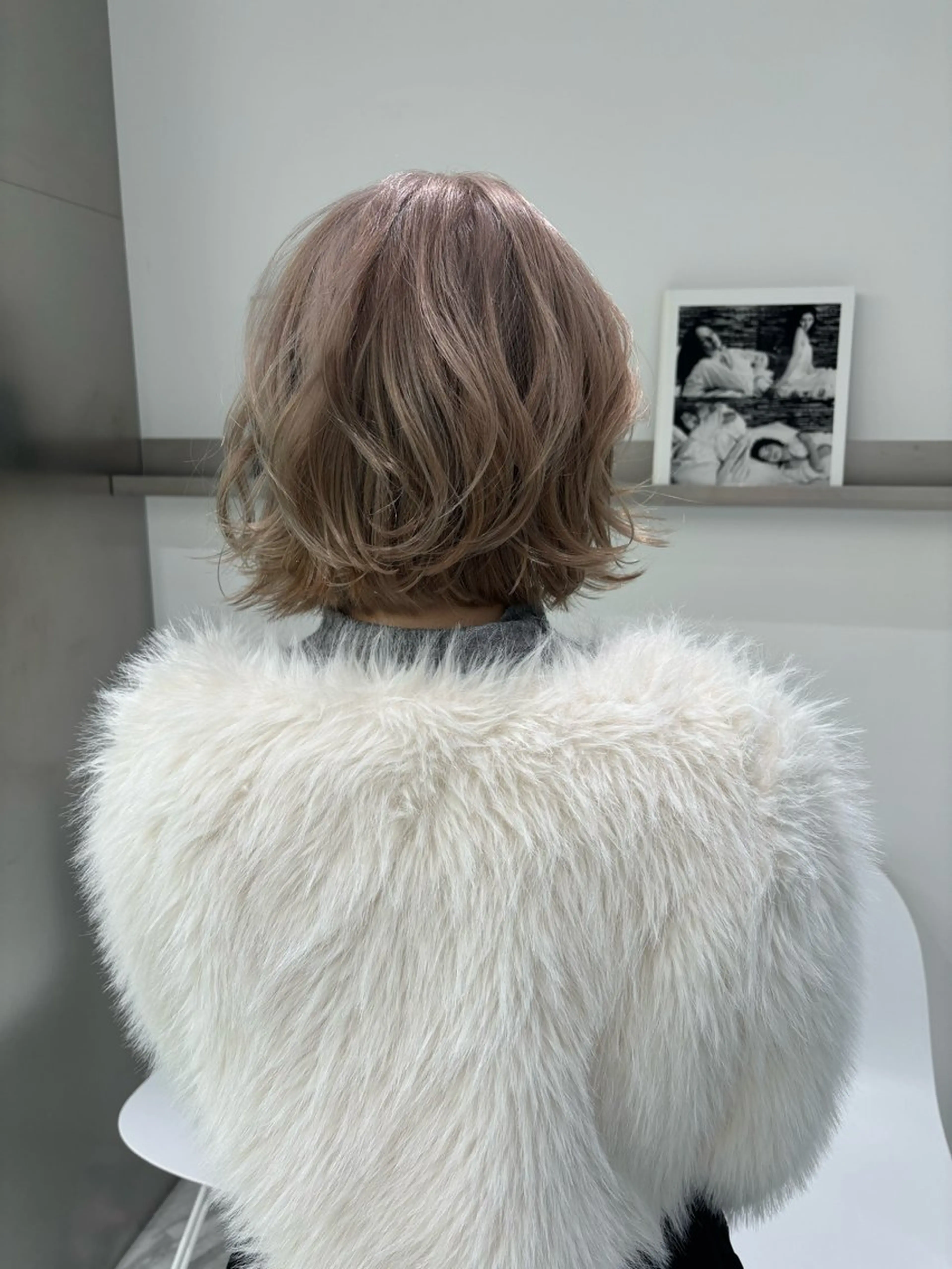 ミディアム カラー ヘアカラー ハイトーン/ miyu🧚🏻のヘアスタイル