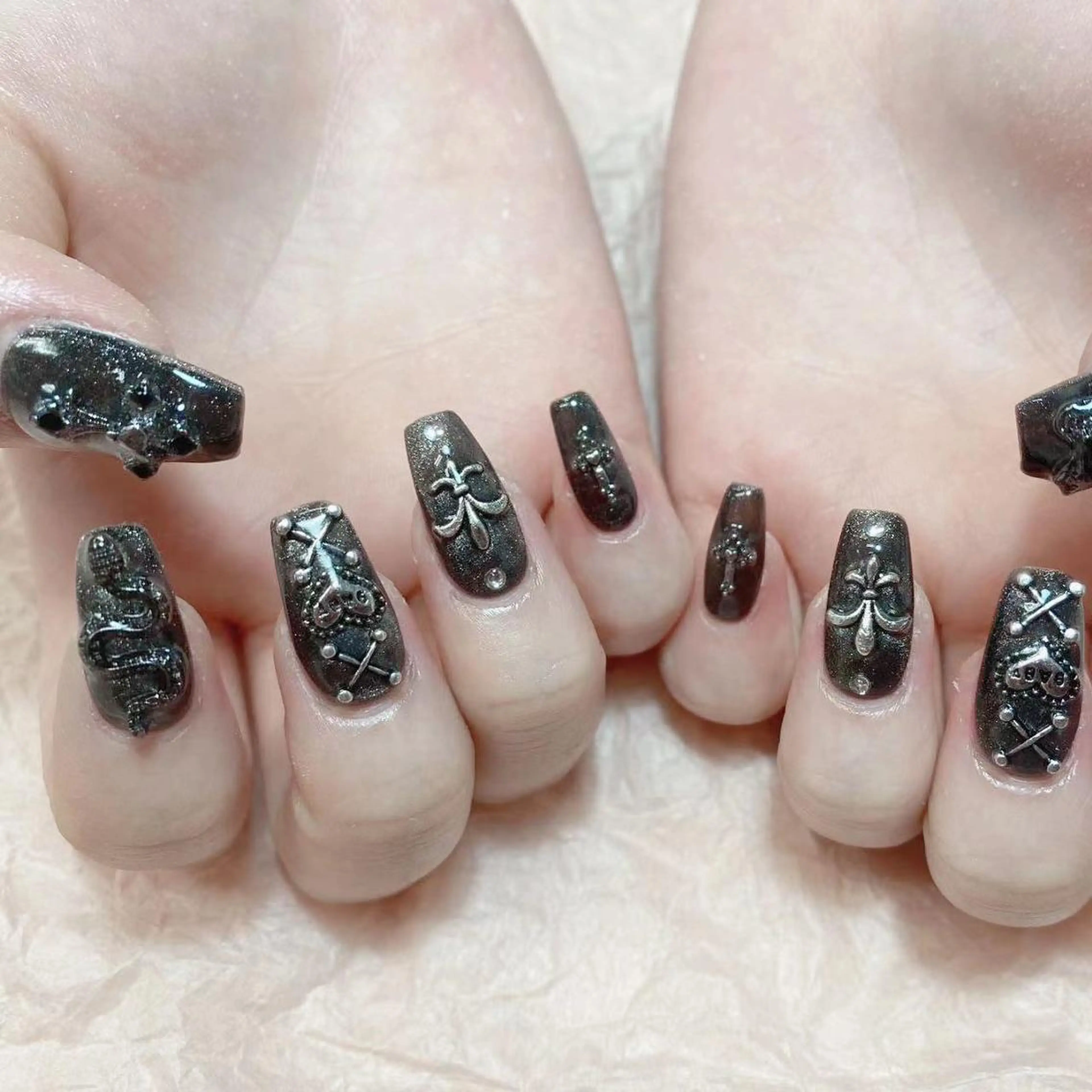 ネイル ハンドネイル DEMAIN- 🕊️研修のネイルデザイン