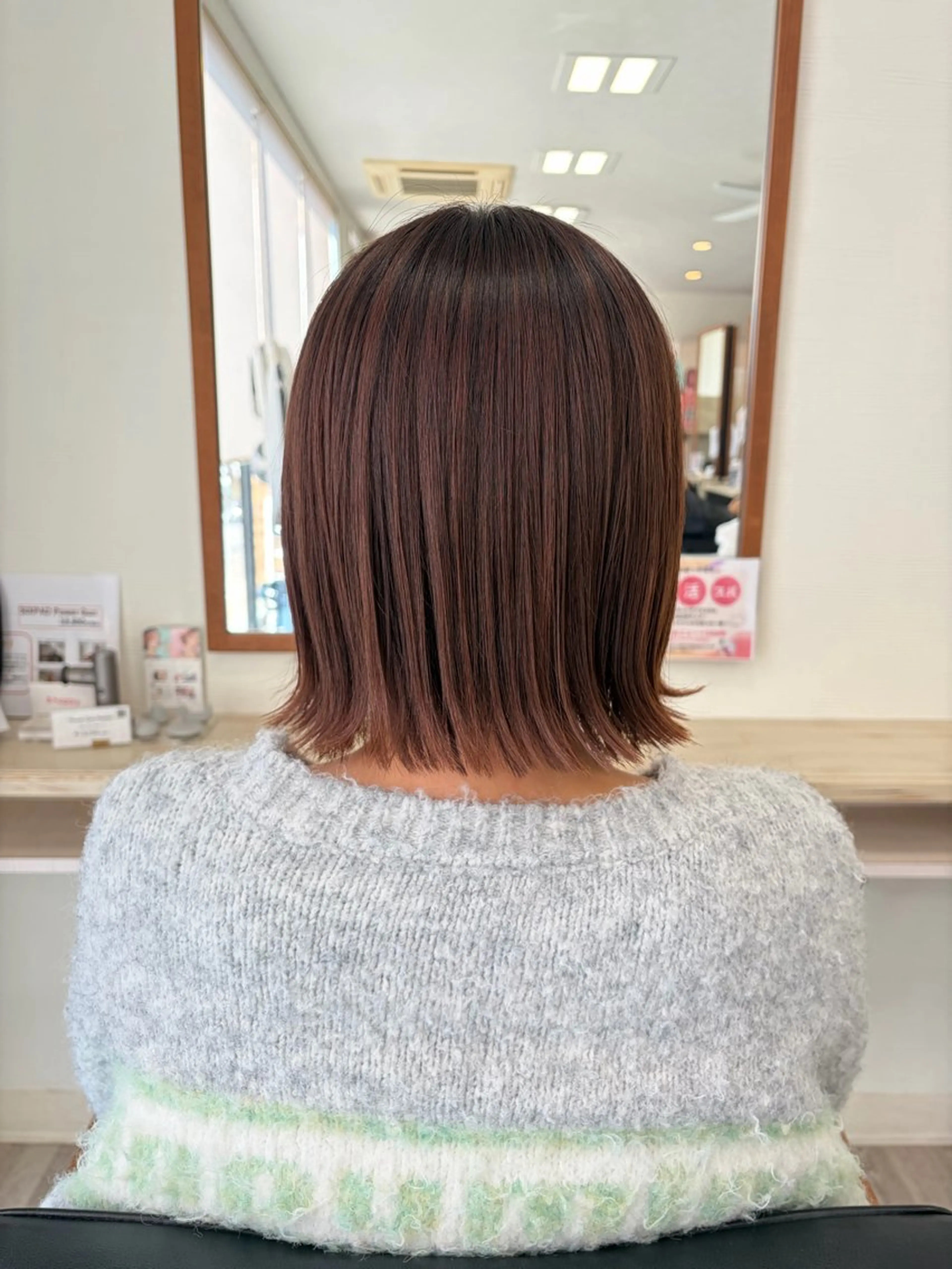 ミディアム ヘアアレンジ 梶上 有紗のヘアスタイル
