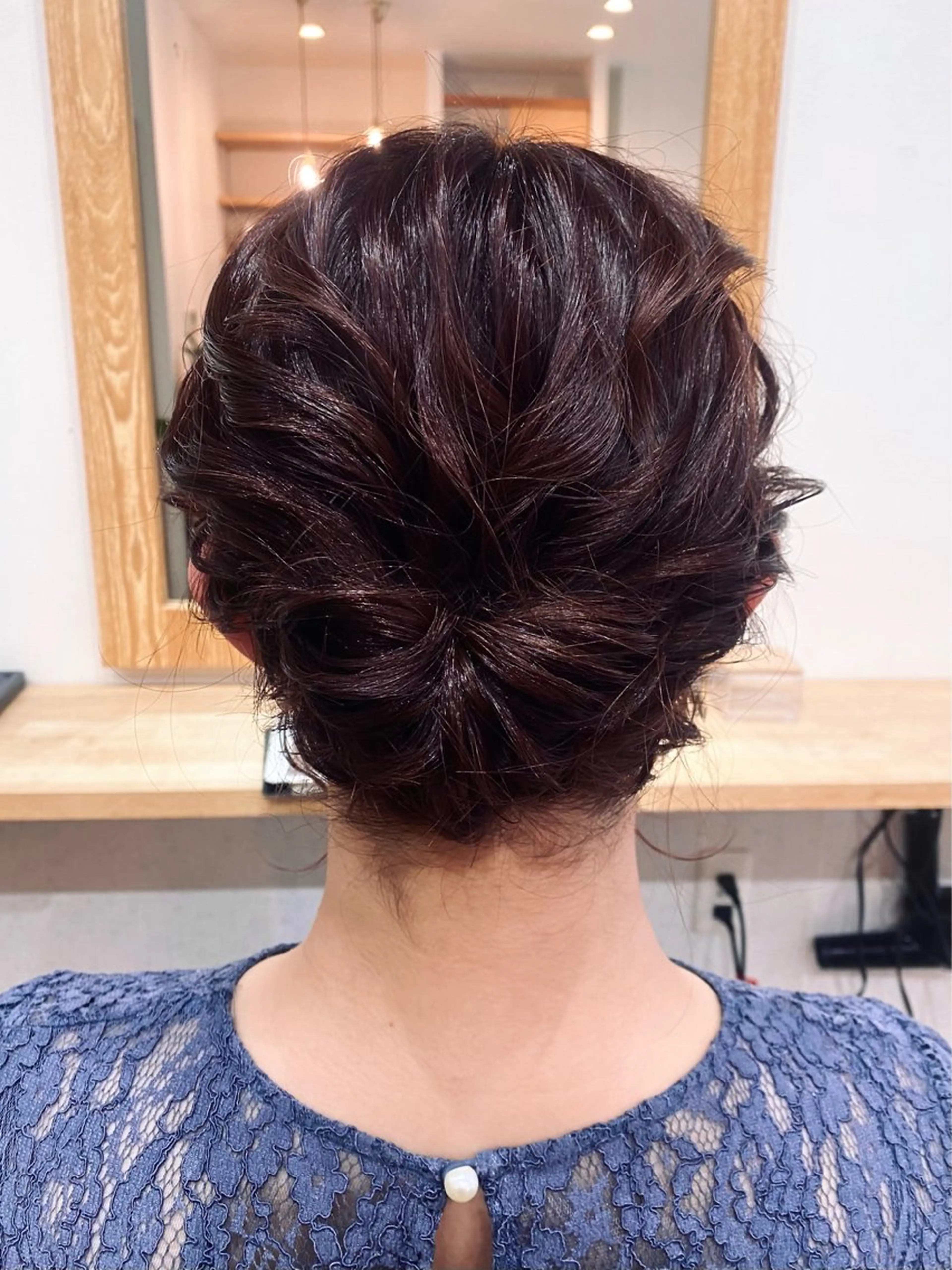 ショート ヘアアレンジ ボブ Repos by moi所属・RINA/特殊ヘア/ 高発色ワンカラーのヘアスタイル