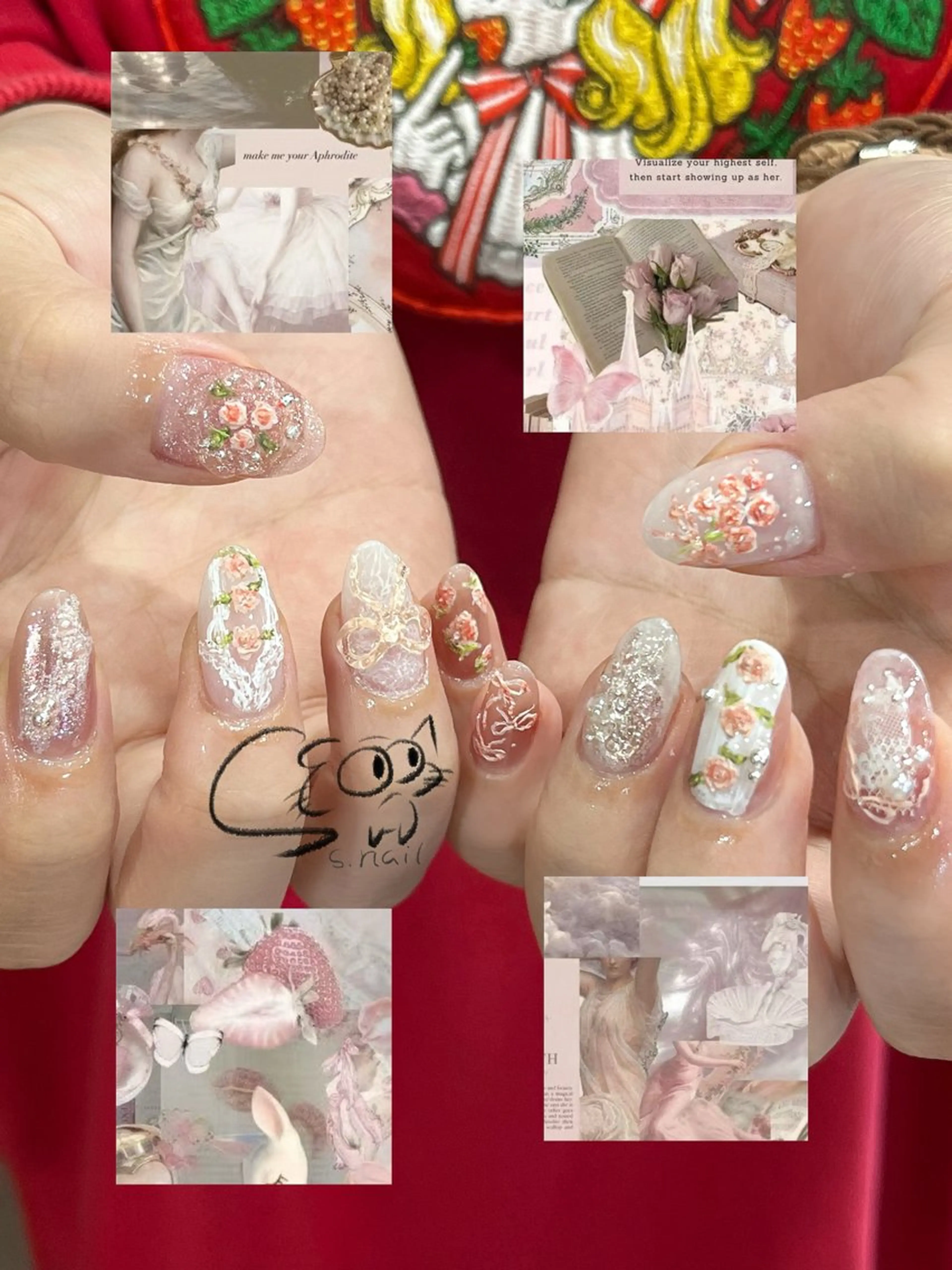 ネイル アートネイル チークネイル フレンチネイル グラデーション マグネットネイル ハンドネイル S.nail所属・S.nail _のネイルデザイン