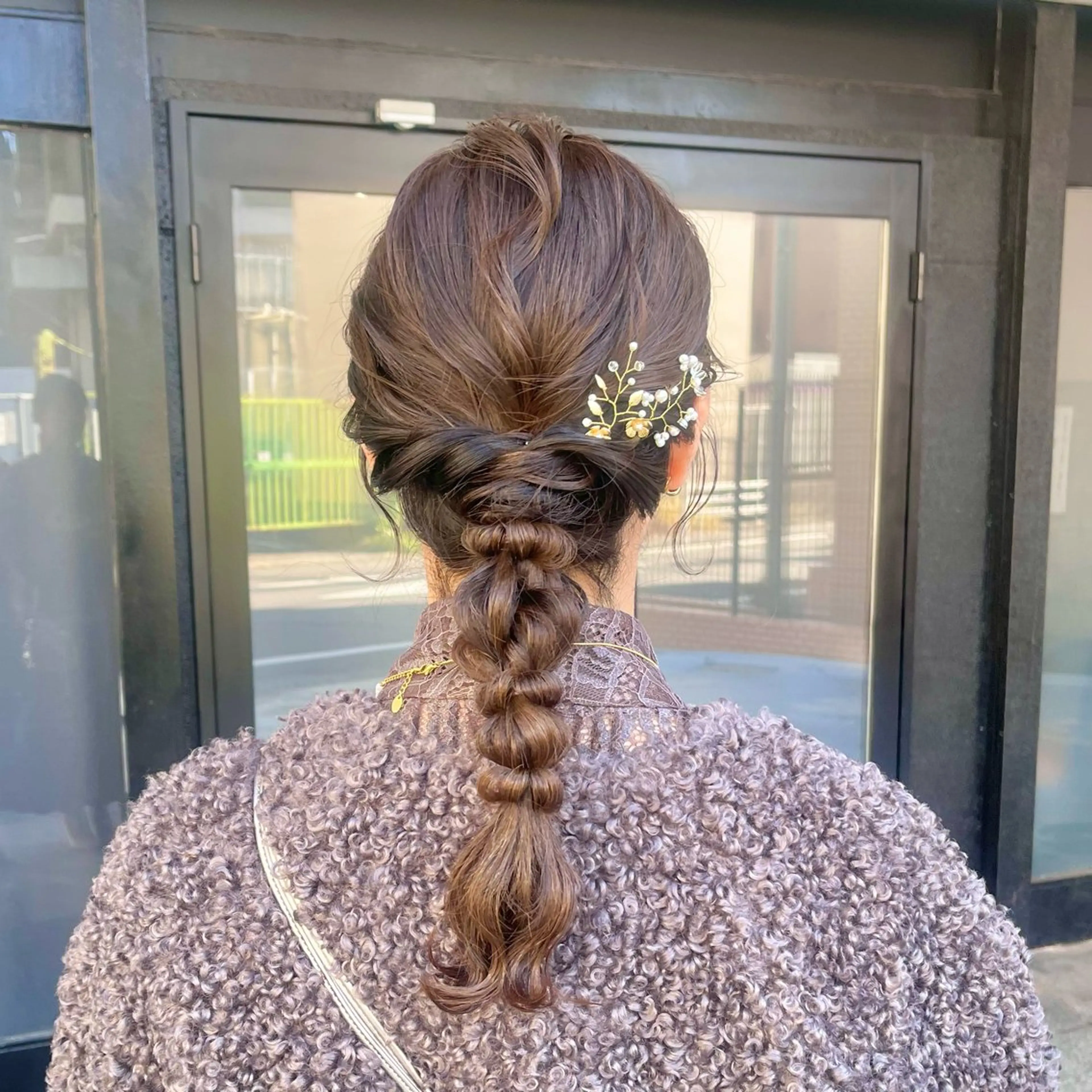 ロング ヘアセット 伊藤 玲衣のヘアスタイル