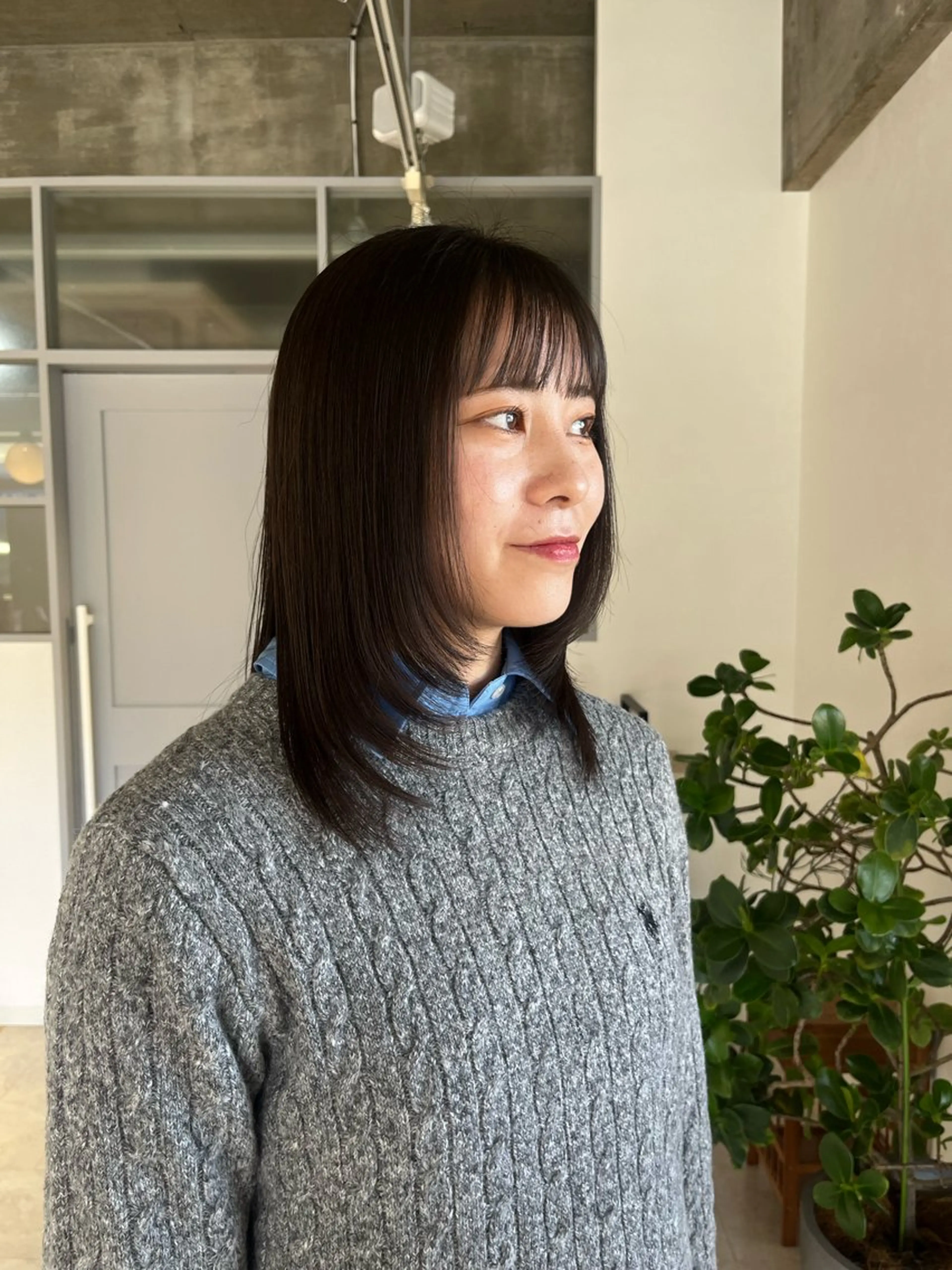 ミディアム 下畑 希美/ SOUPLE.のヘアスタイル