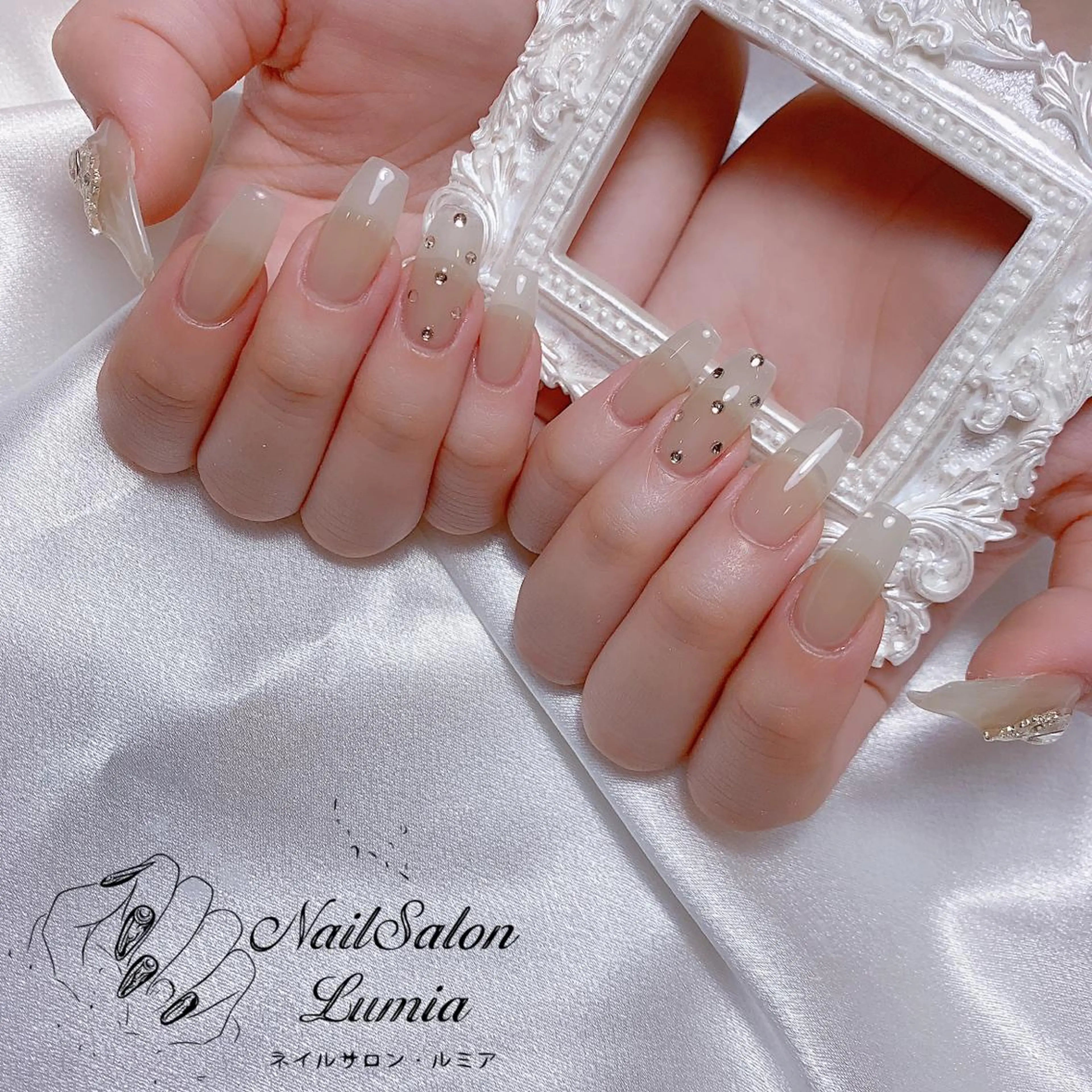 ネイル ハンドネイル ネイルサロン ルミア Lumia 店長のネイルデザイン