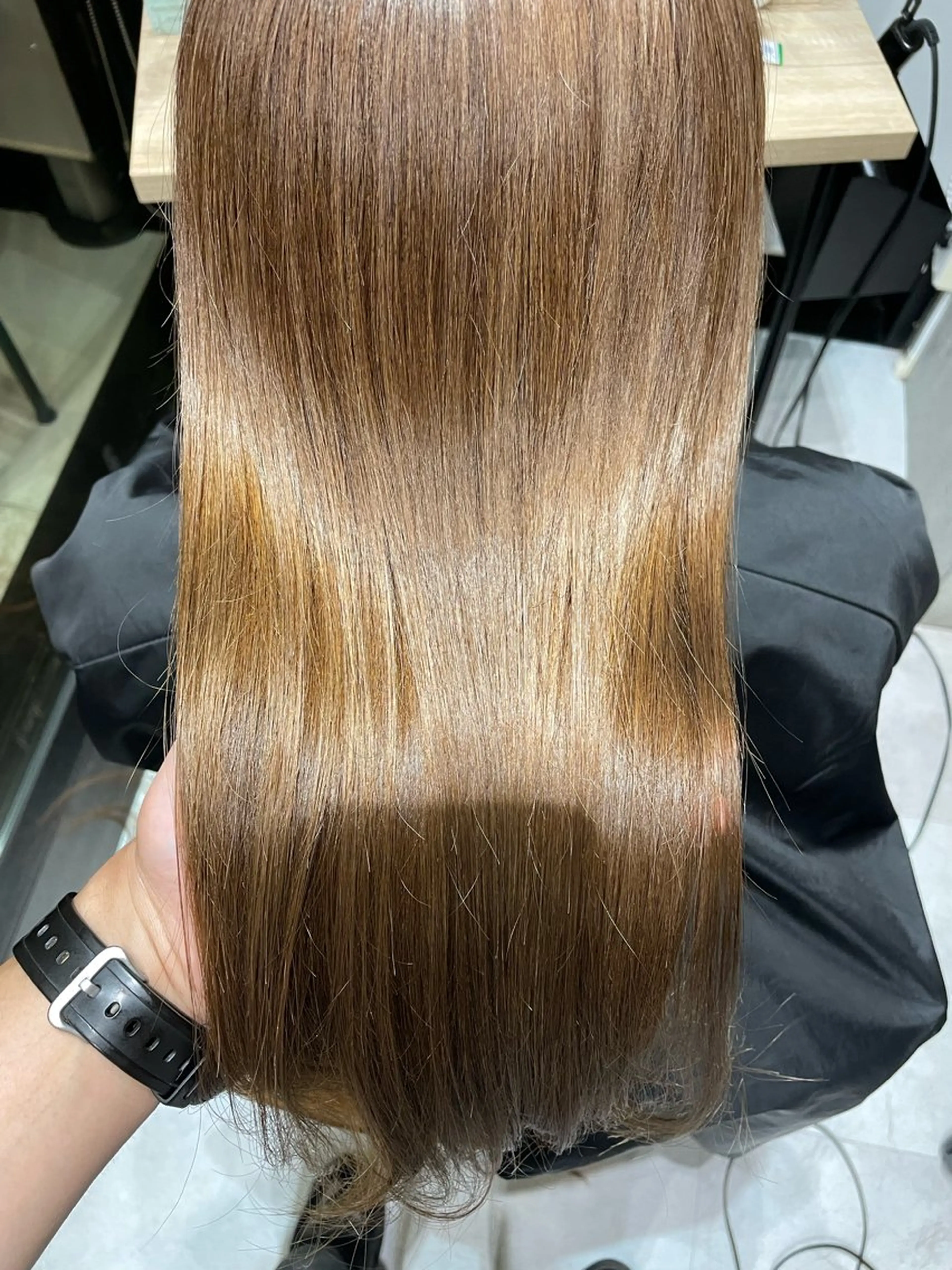 セミロング カラー アッシュ ベージュカラー 透明感カラー ヘアカラー 堀江将太朗/恵比寿/ メンズカットのヘアスタイル