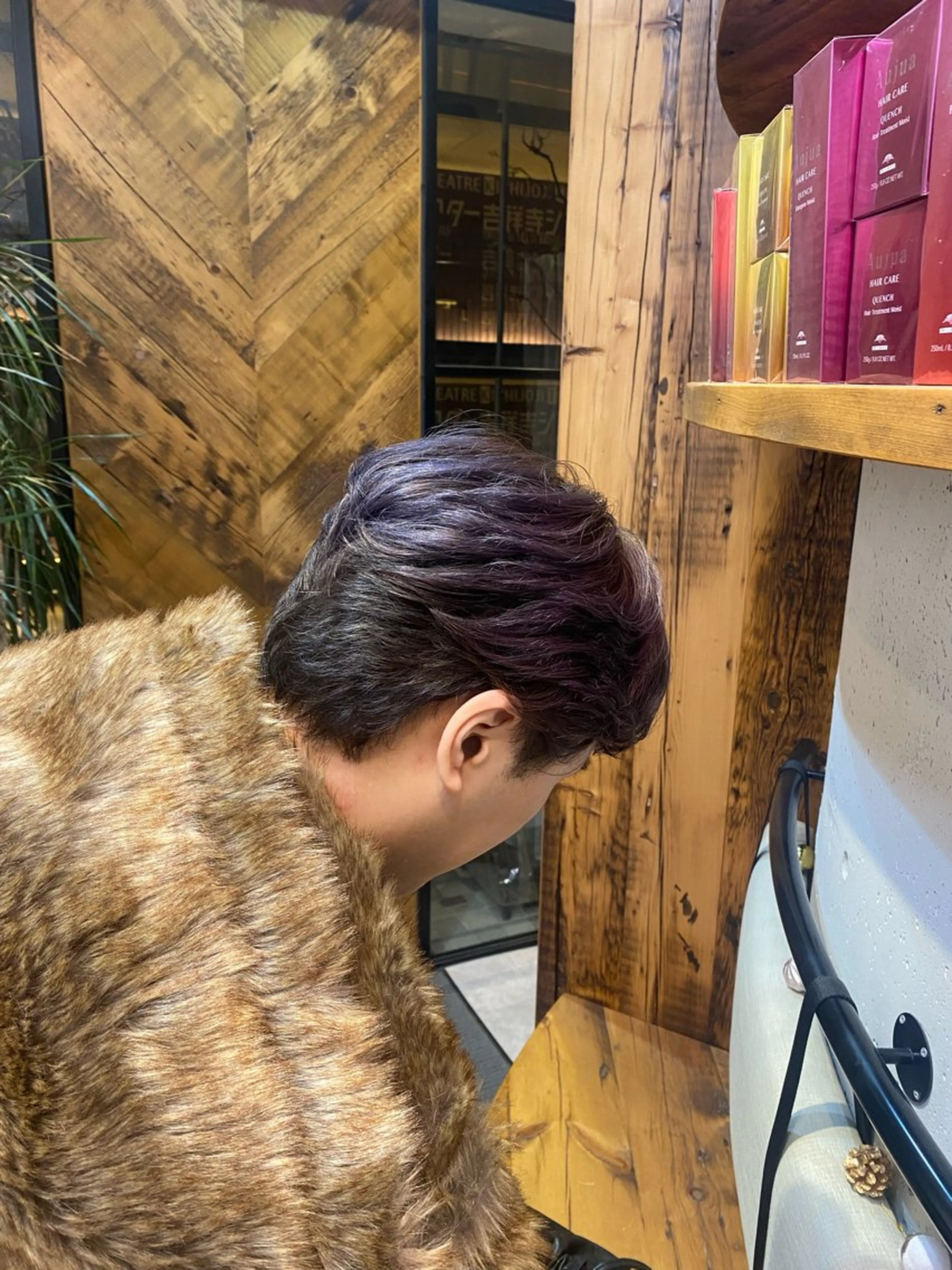 ショート メンズ ヘアカラー トリートメント 🫧艶感カラー/ヘア アレンジ コユキ🫧のヘアスタイル