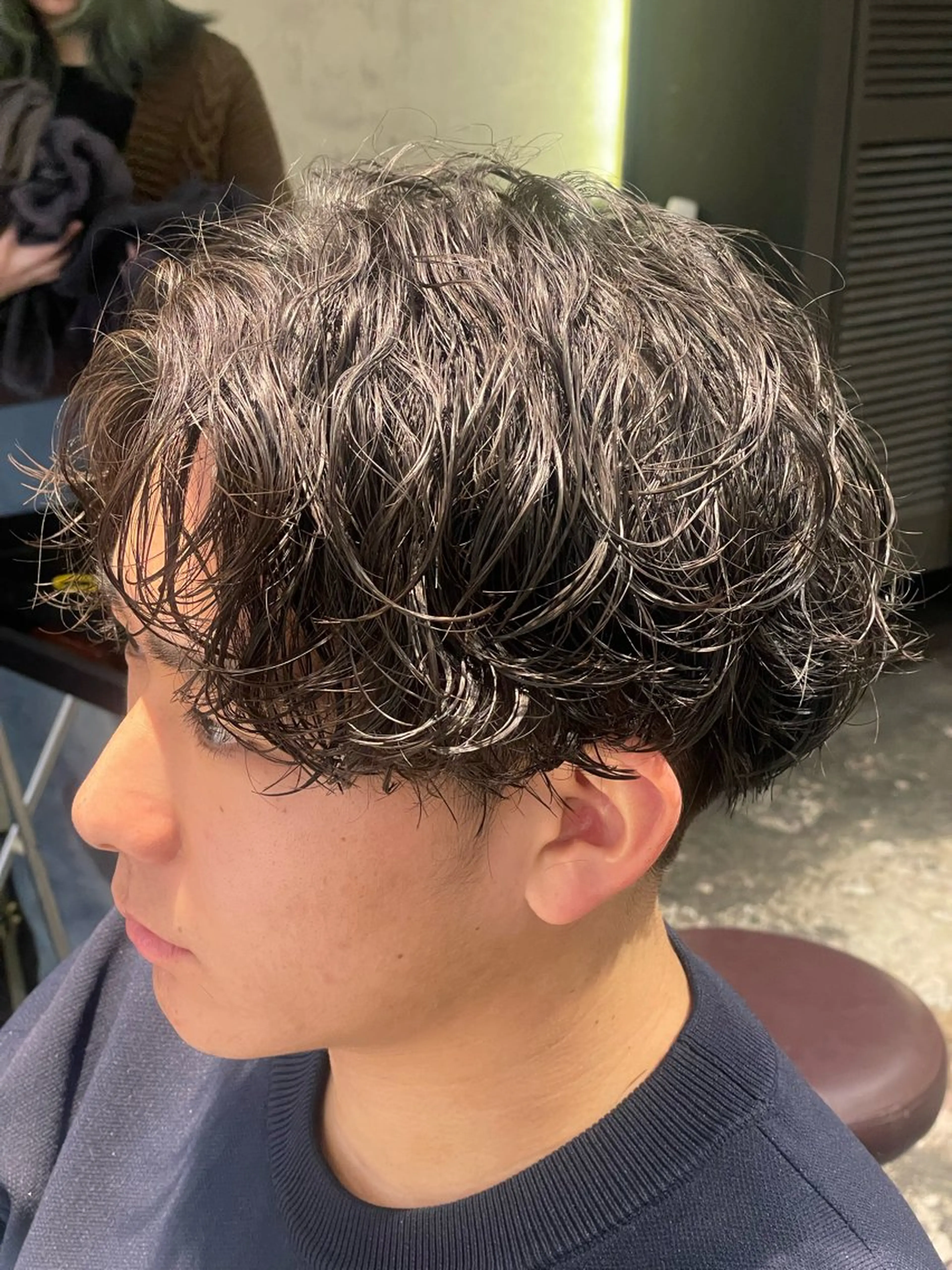 パーマ メンズ カット パーマ 💈メンズ職人 ルキト💈のヘアスタイル