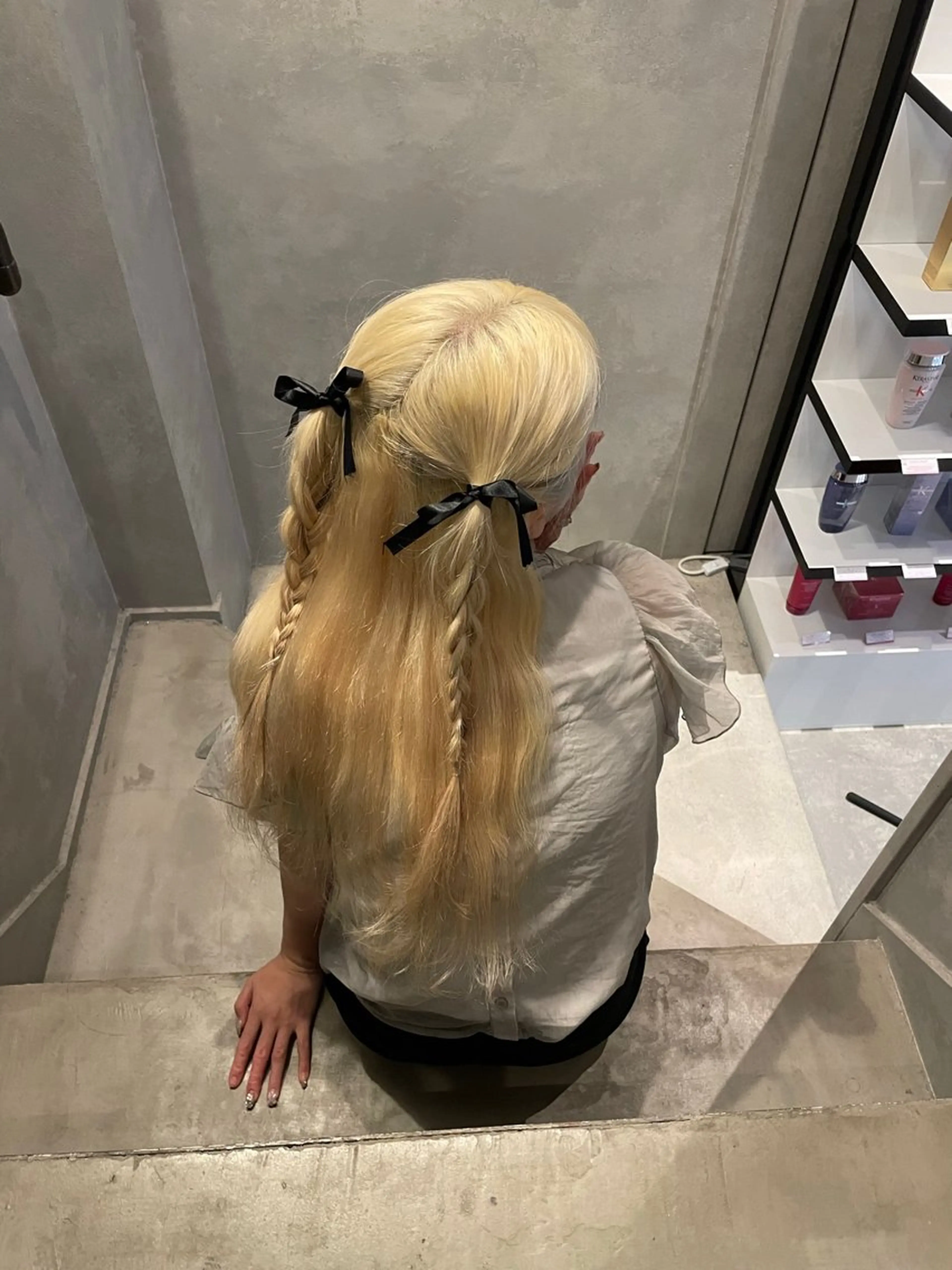 ロング エクステ アールバイニーナ所属・R by NINA アールバイニーナのヘアスタイル