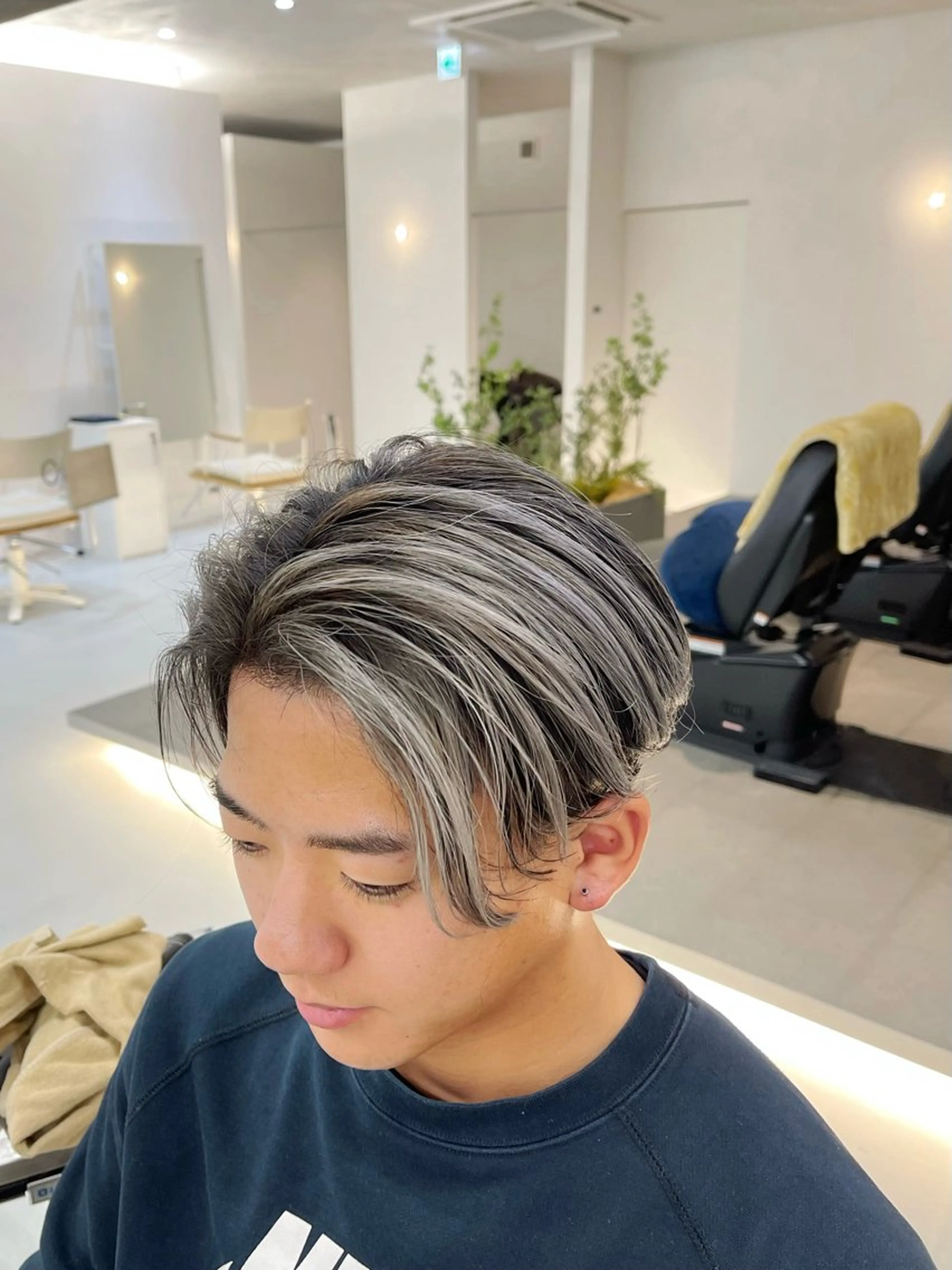 メンズ 柴田泰秀sotti. 髪質改善/ブリーチのヘアスタイル