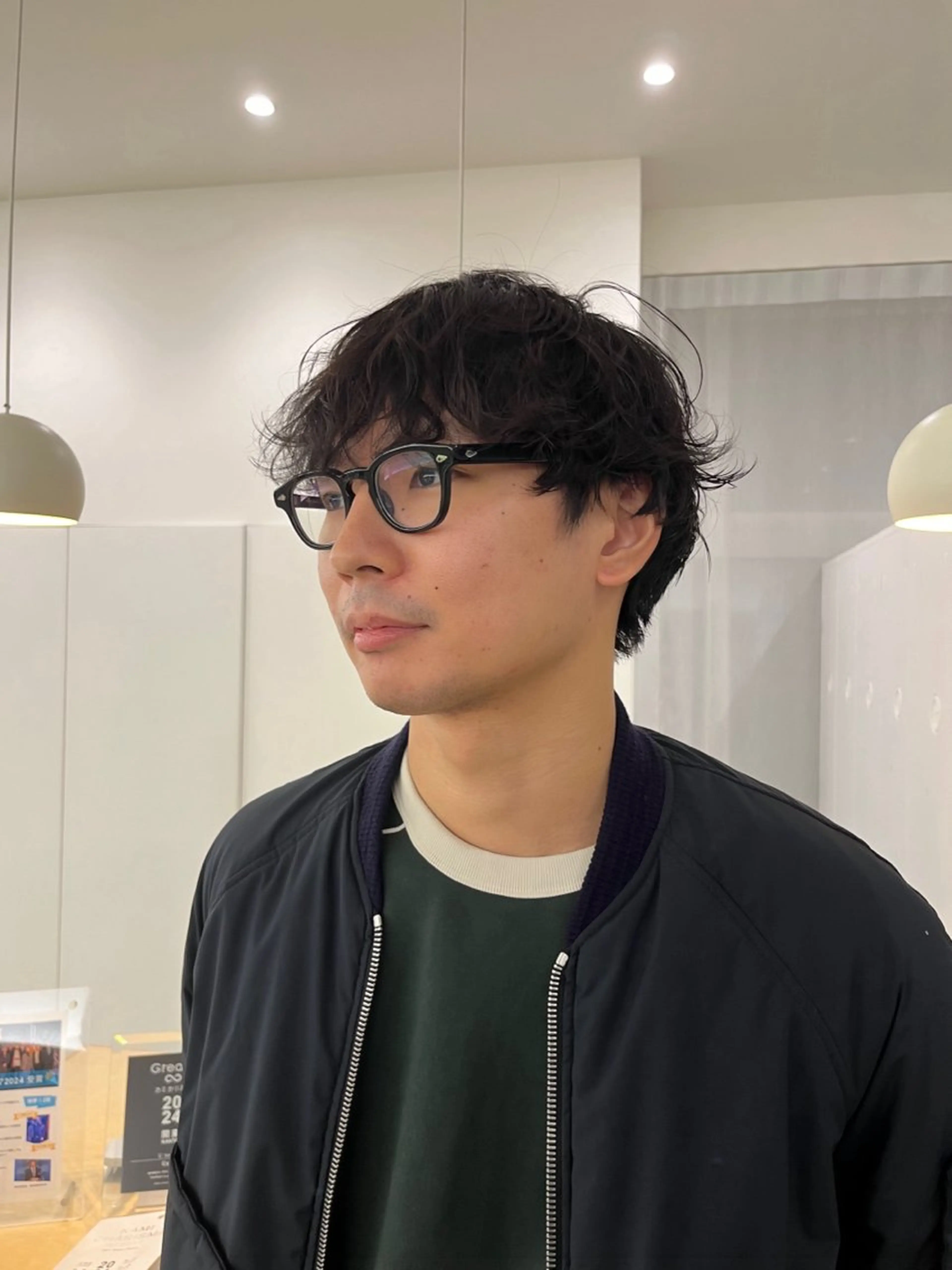 【メンズ限定】毎日のスタイリングが簡単‼️カット+パーマの写真