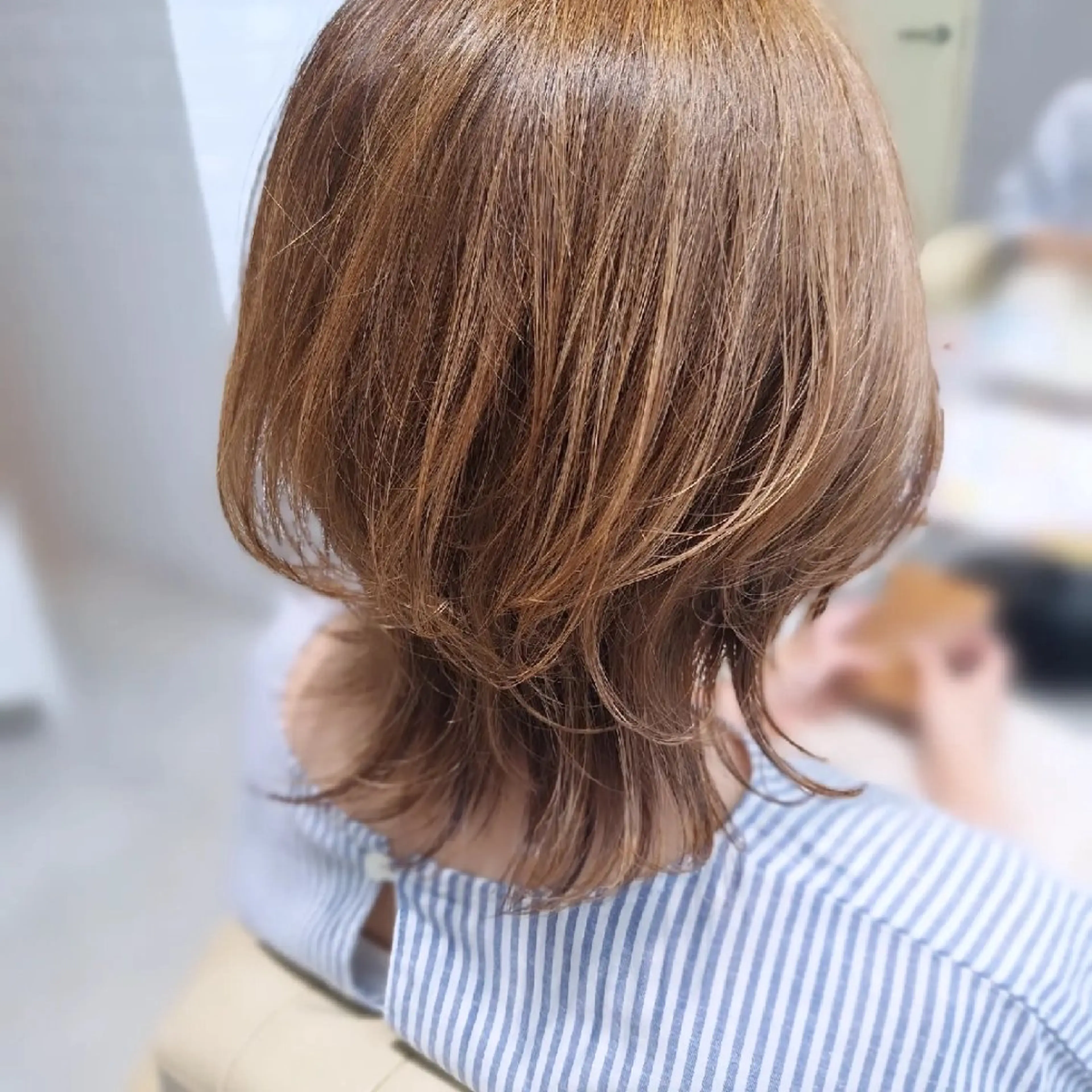 カット＋ヘアカラー＋オージュアトリートメントの写真