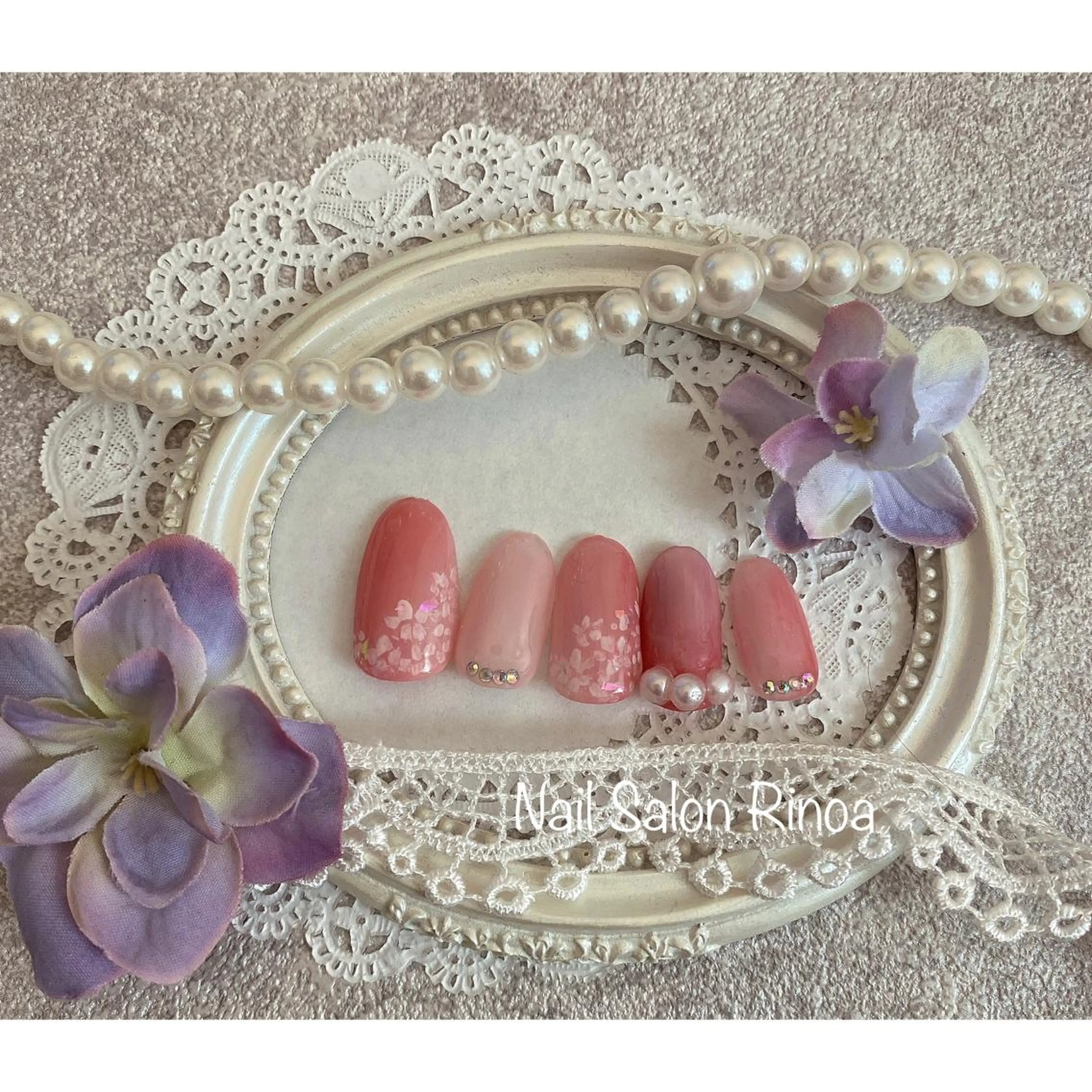 ネイル Nail Salon Rinoaのネイルデザイン