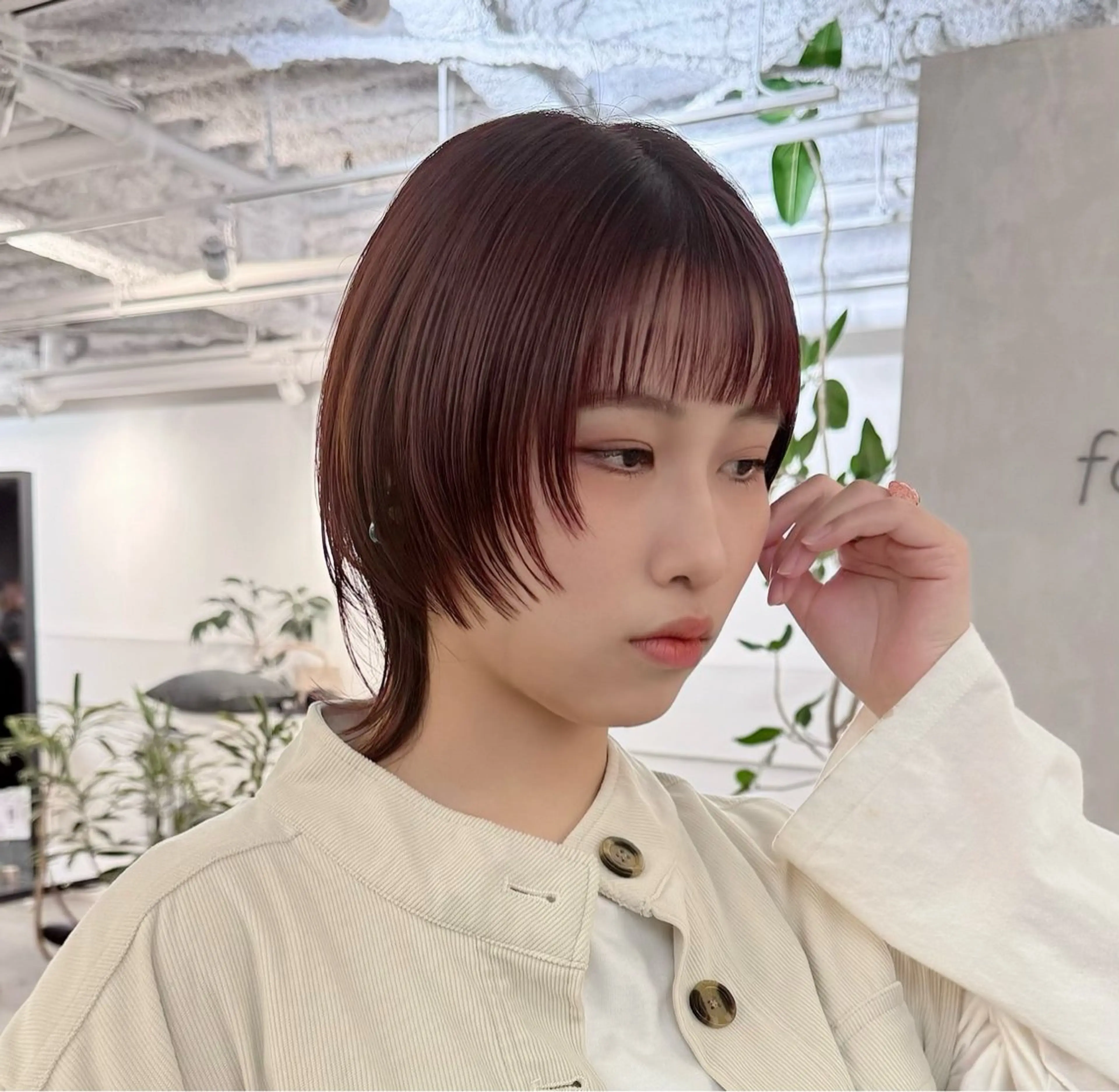 ショート カット ヘアカラー トリートメント foto所属・𝐁𝐋𝐔𝐄𝐓 /代表 / 荒井史行のヘアスタイル