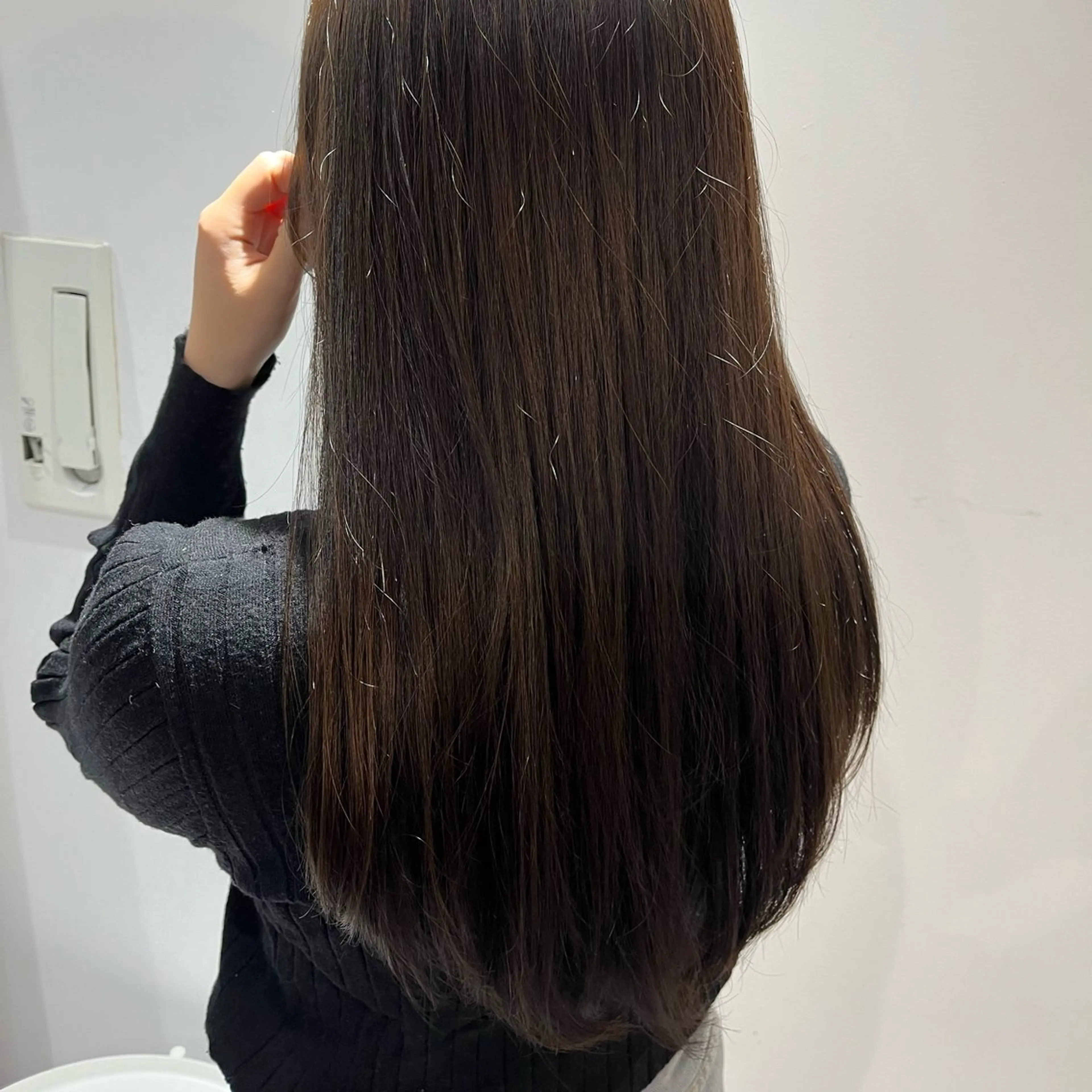 カラー 透明感カラー グレージュ オリーブグレージュ オリーブグレー 🌷 miko🌷のヘアスタイル