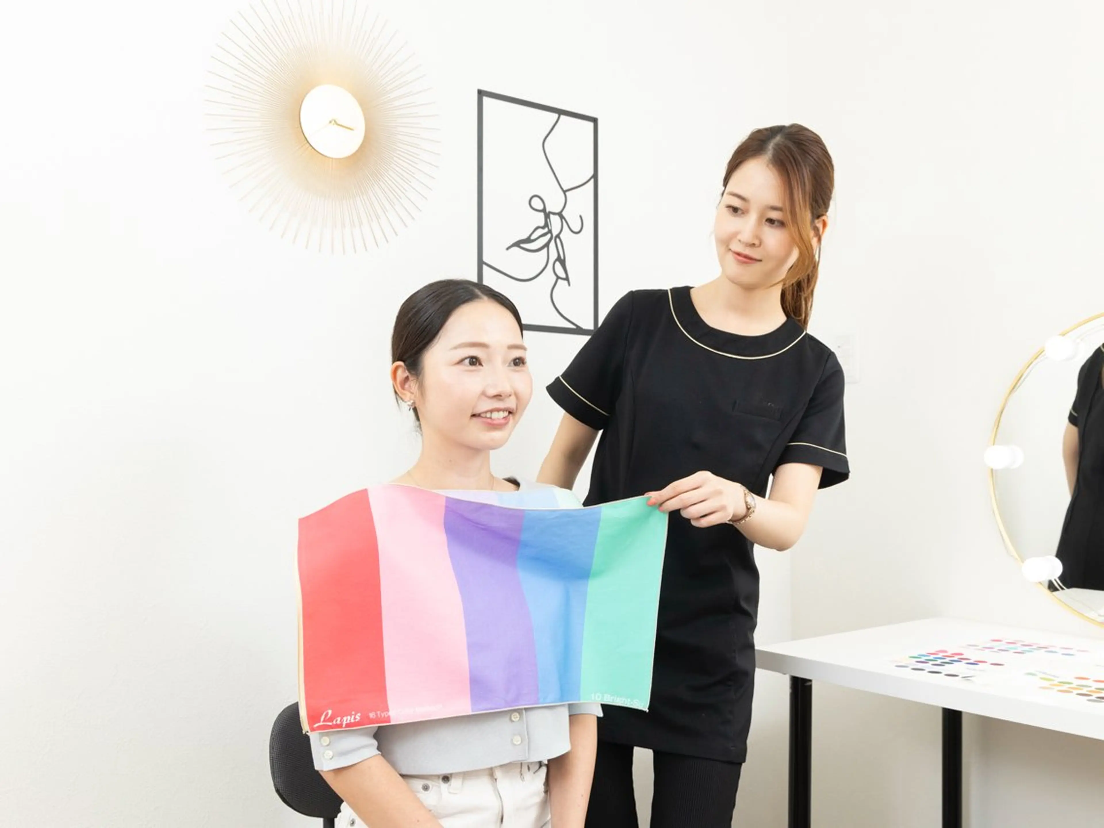 【リクエスト予約限定メニュー✨マンツーマン】16タイプパーソナルカラー診断🌈の写真