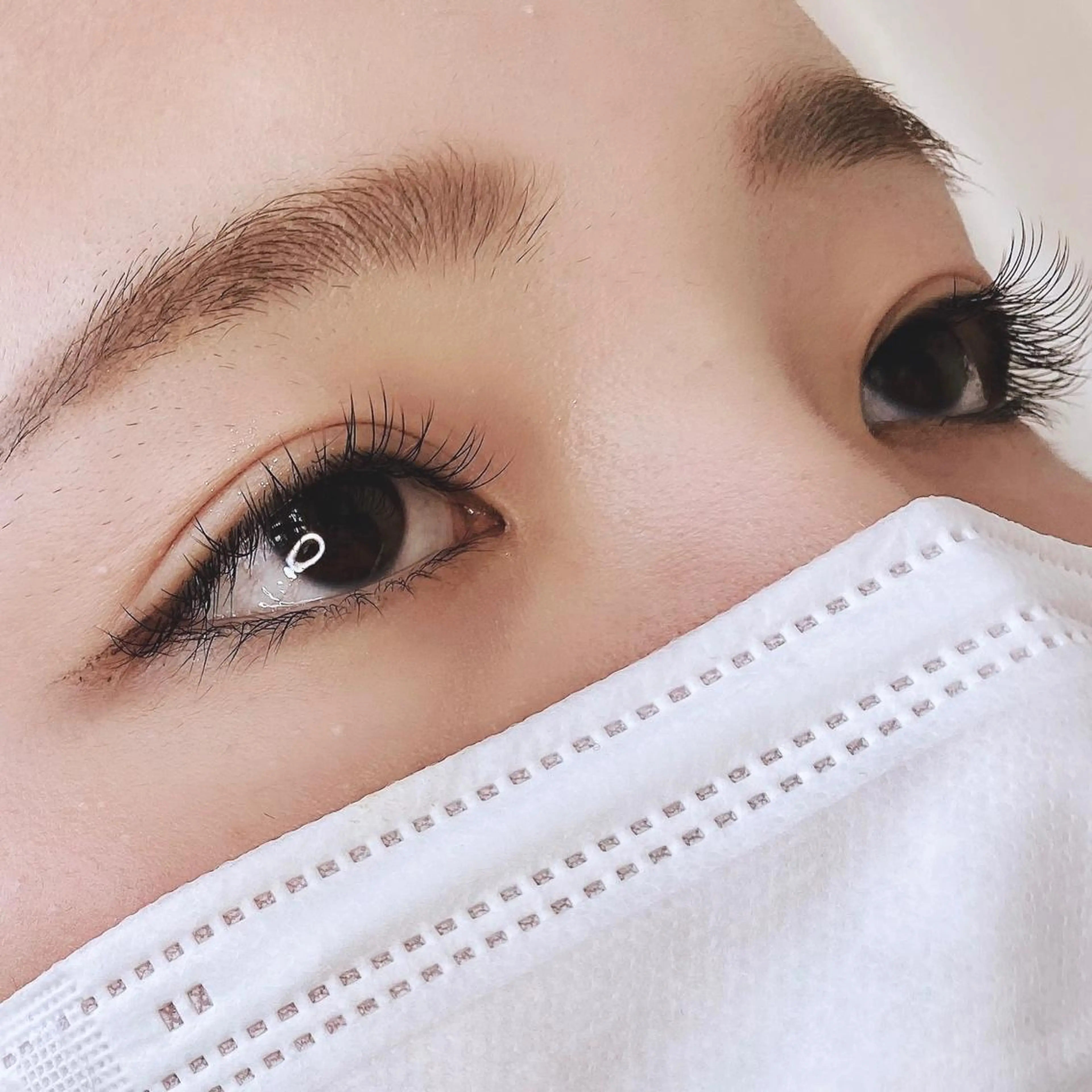 マツエク・マツパ フラットラッシュ hairdressing salon　mulum所属・Kasumi 店長のマツエク・マツパデザイン