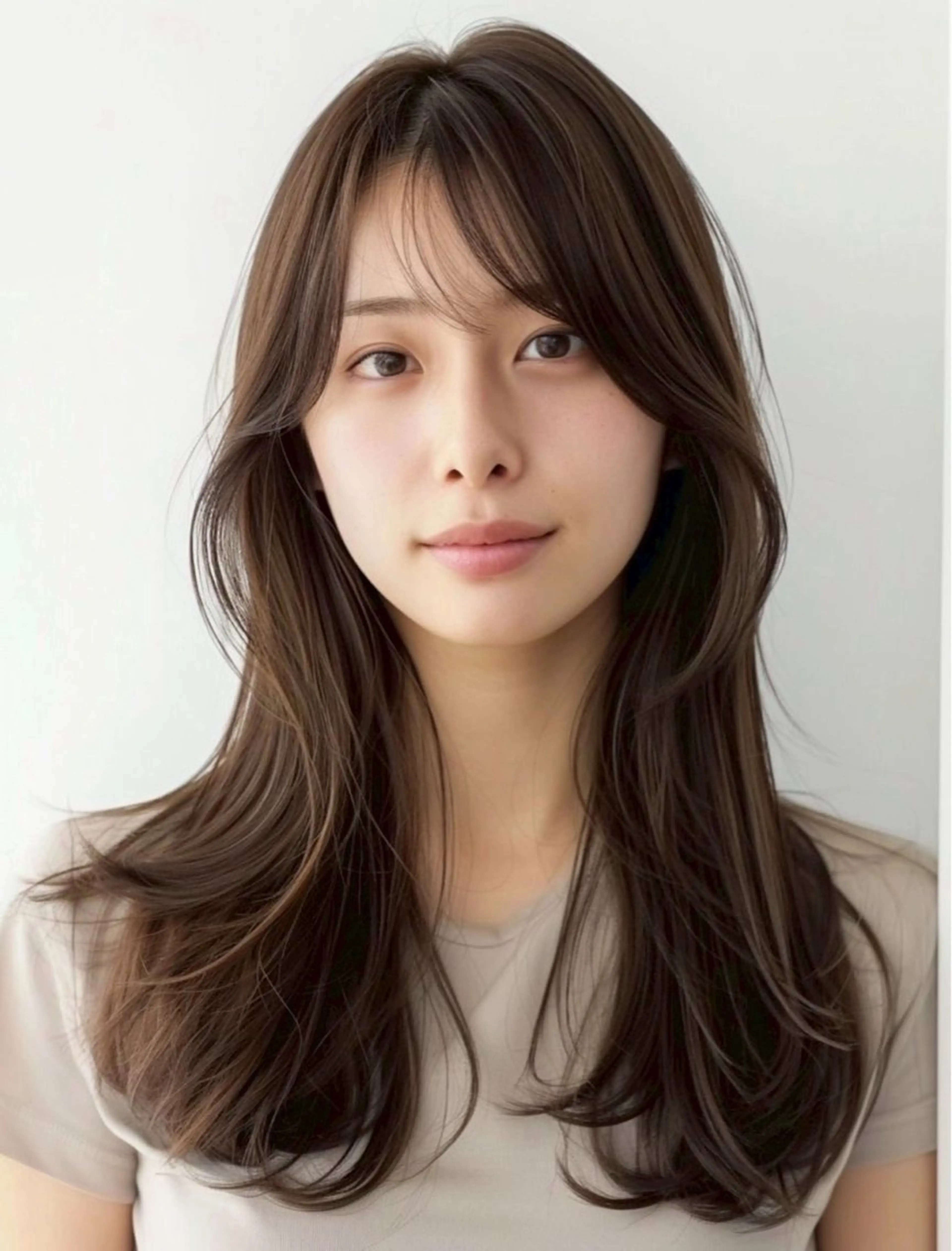 ロング カット ヘアカラー トリートメント 【明石の艶髪神様】 染澤尋統のヘアスタイル