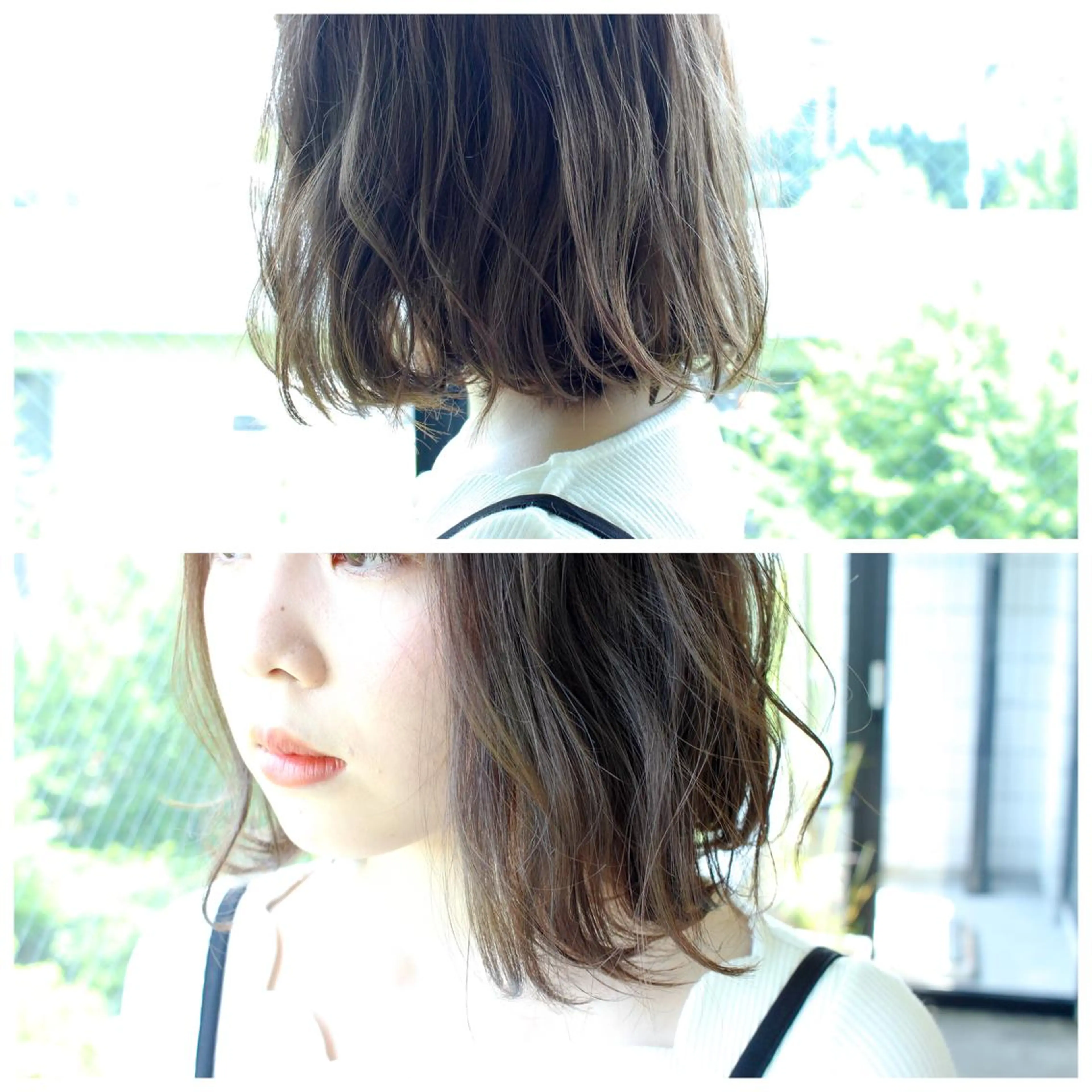 ミディアム カラー 透明感カラー グレージュ イルミナカラー BOB🌟ハイトーン /ブリーチ/TAKUのヘアスタイル