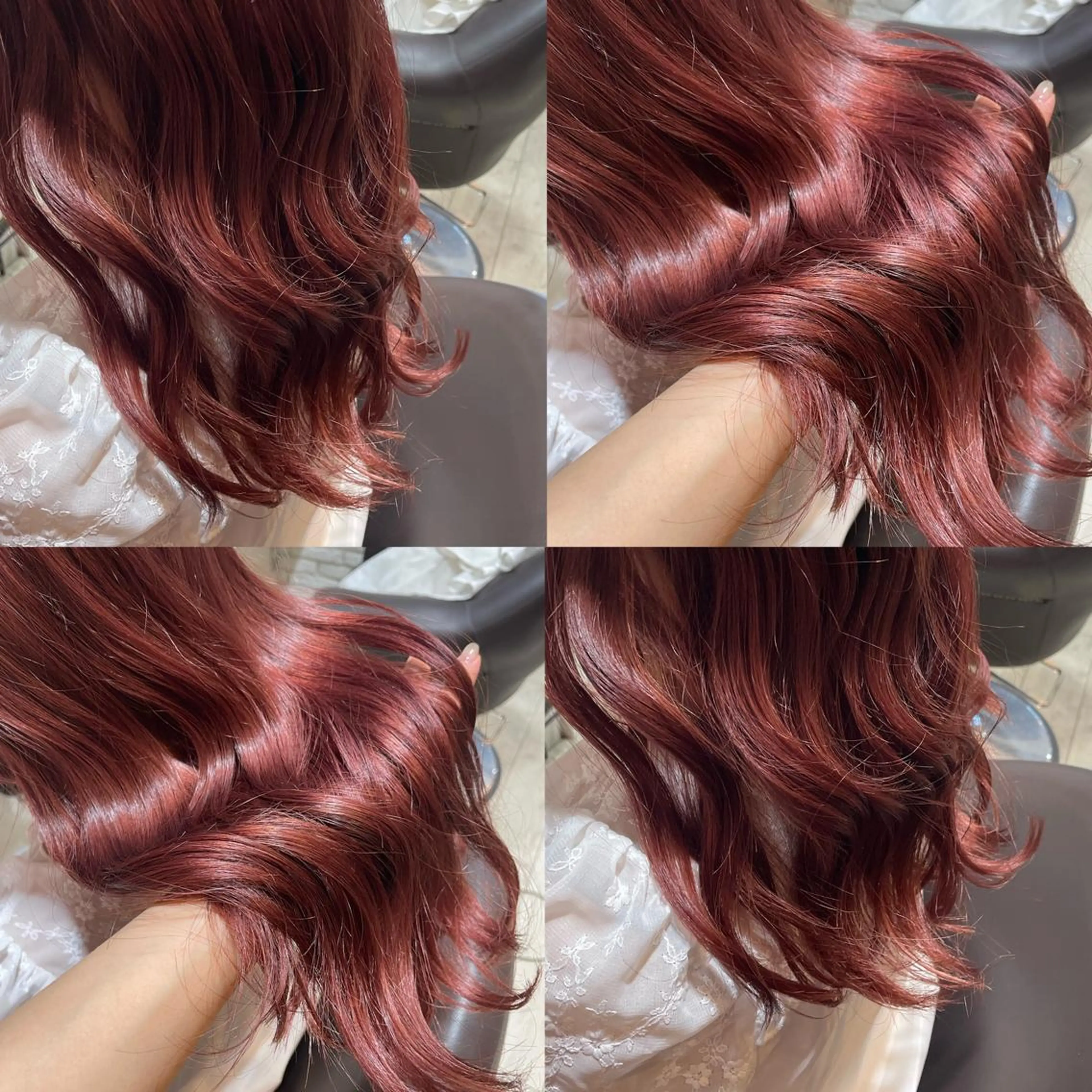 セミロング カット ヘアカラー トリートメント 髪質改善×透明感× 艶髪🥀HIYORIのヘアスタイル