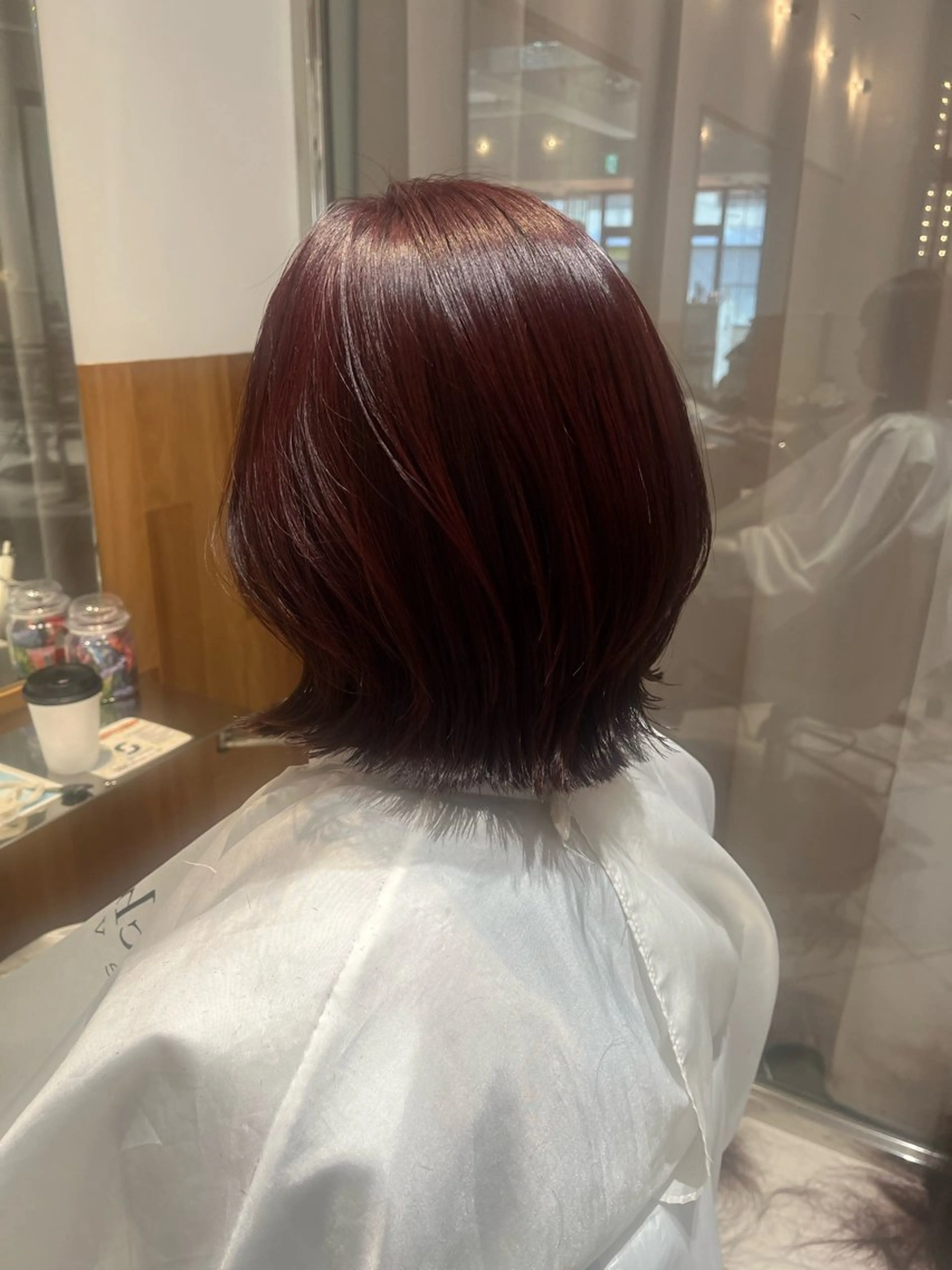 ショート レイヤーカット カット haruna .のヘアスタイル