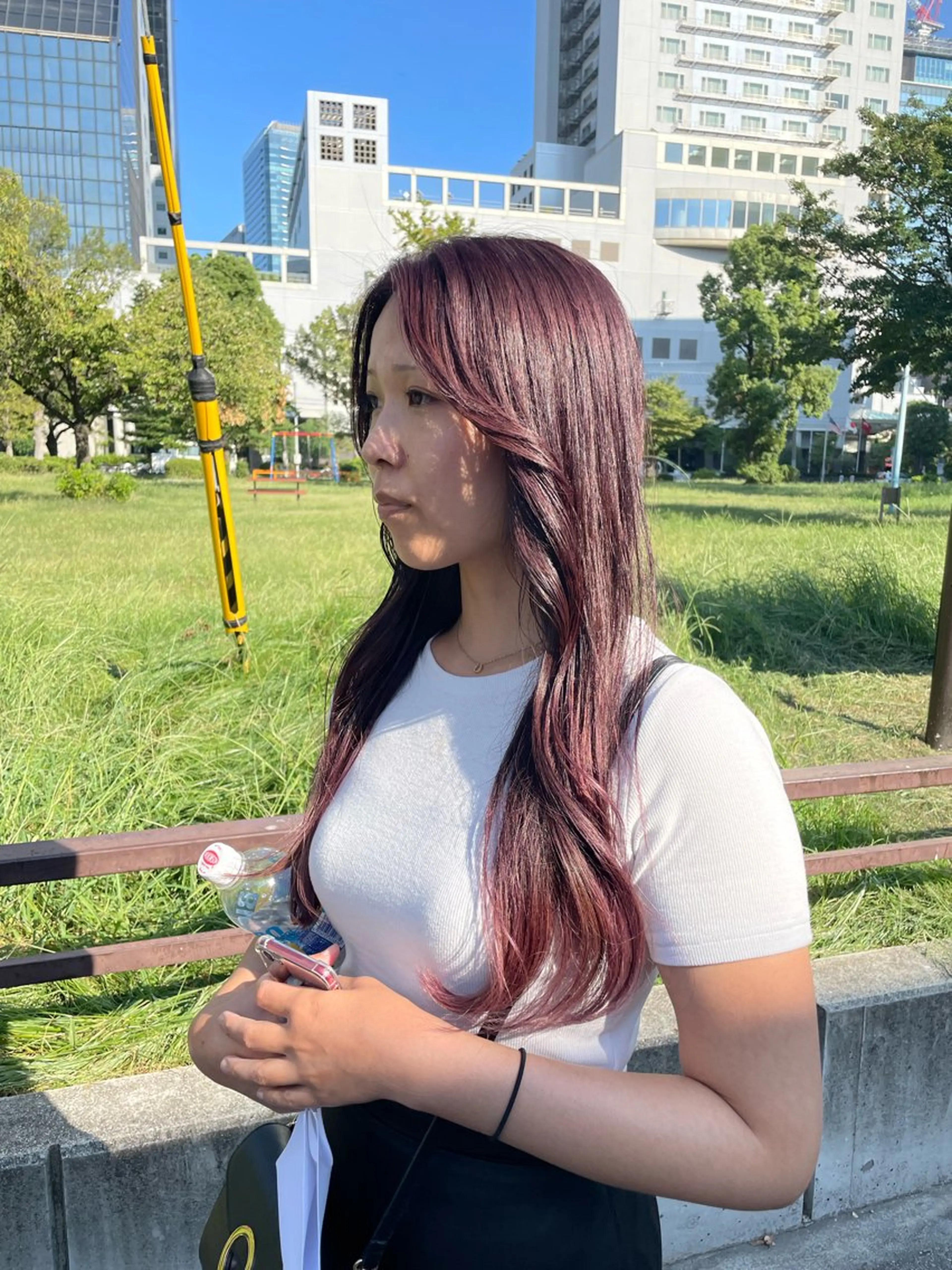 ロング カラー ヘアカラー ハナ🌼 梅田/ボブ/パーマのヘアスタイル