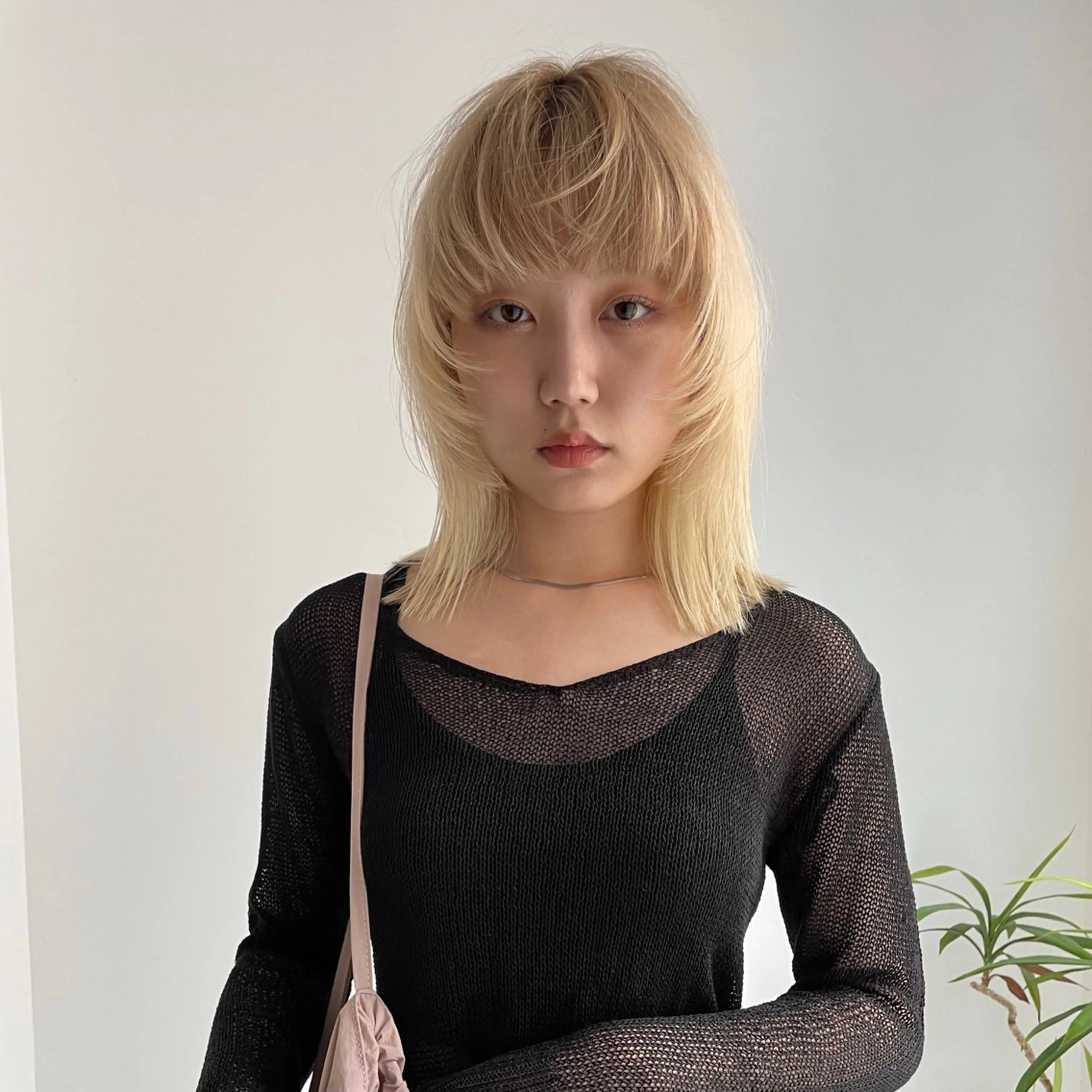 セミロング カラー 🌀perm 🌀のヘアスタイル