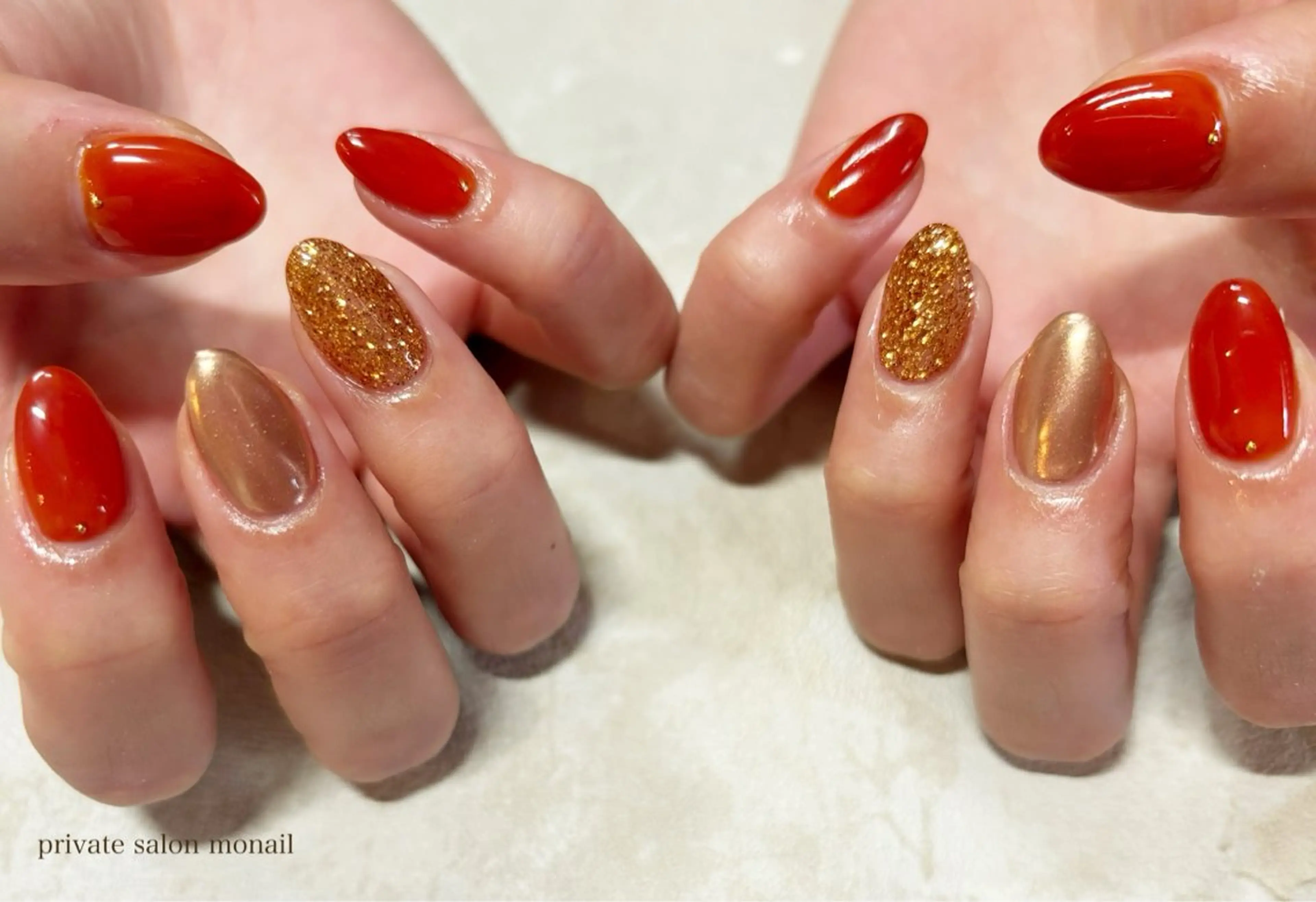 ネイル ハンドネイル private  nail monail所属・nail salon monailのネイルデザイン