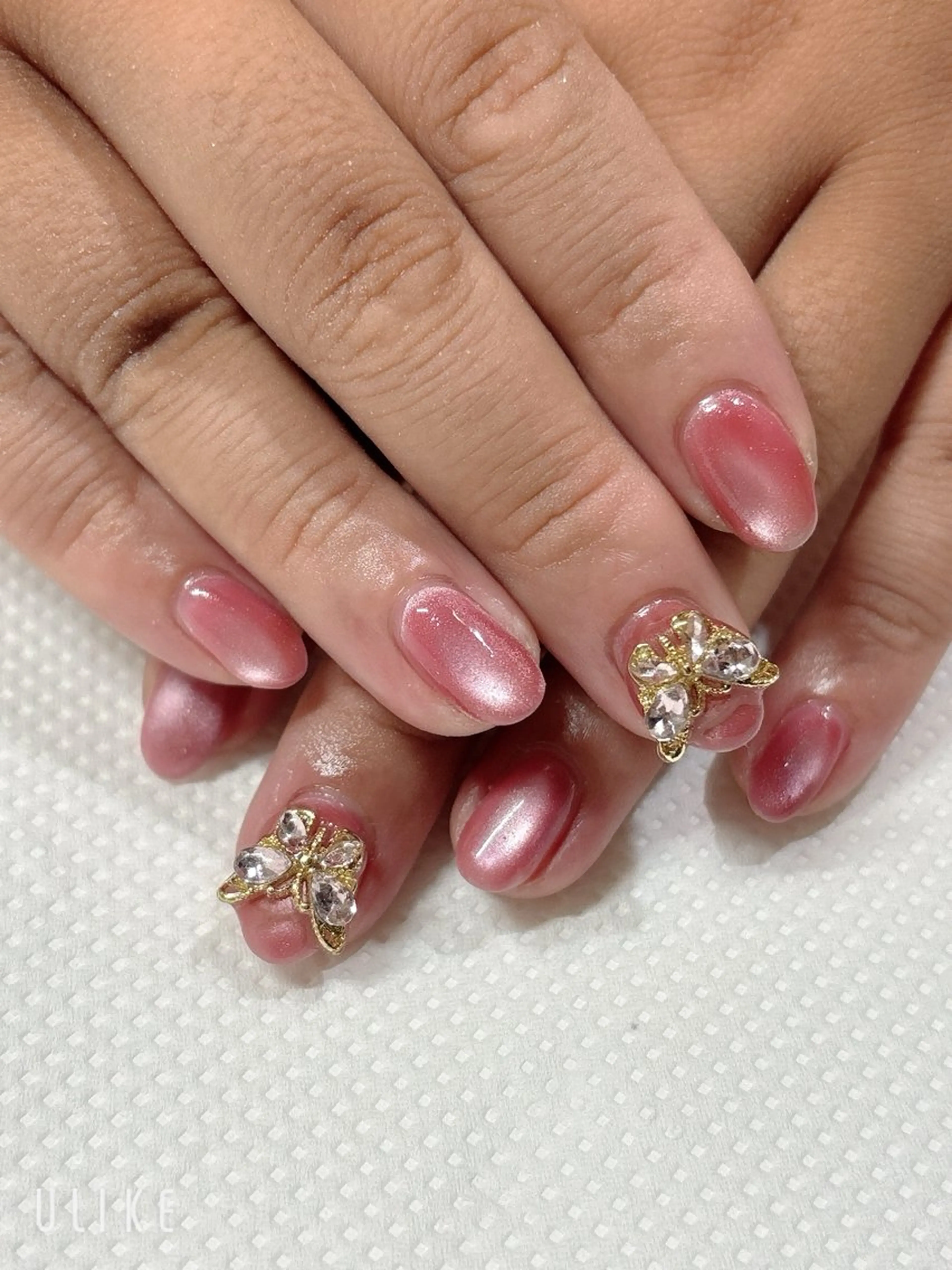 マグネットワンカラー　オフ無し　　　　　　　　　　　　　　　　ストーン、アート追加できます(追加料金別途ご相談)の写真