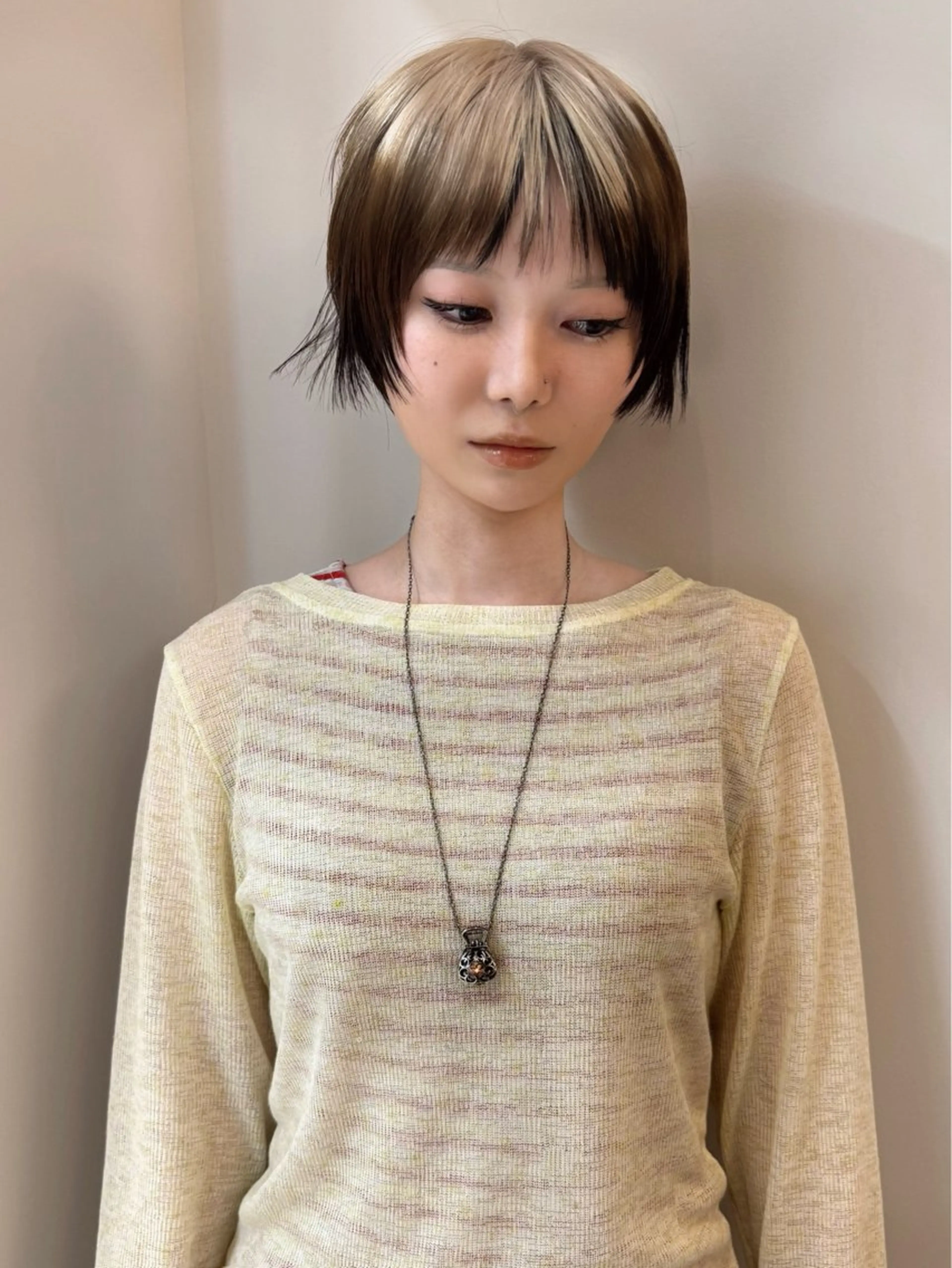 ショート カラー ヘアカラー misa___boo MISAのヘアスタイル