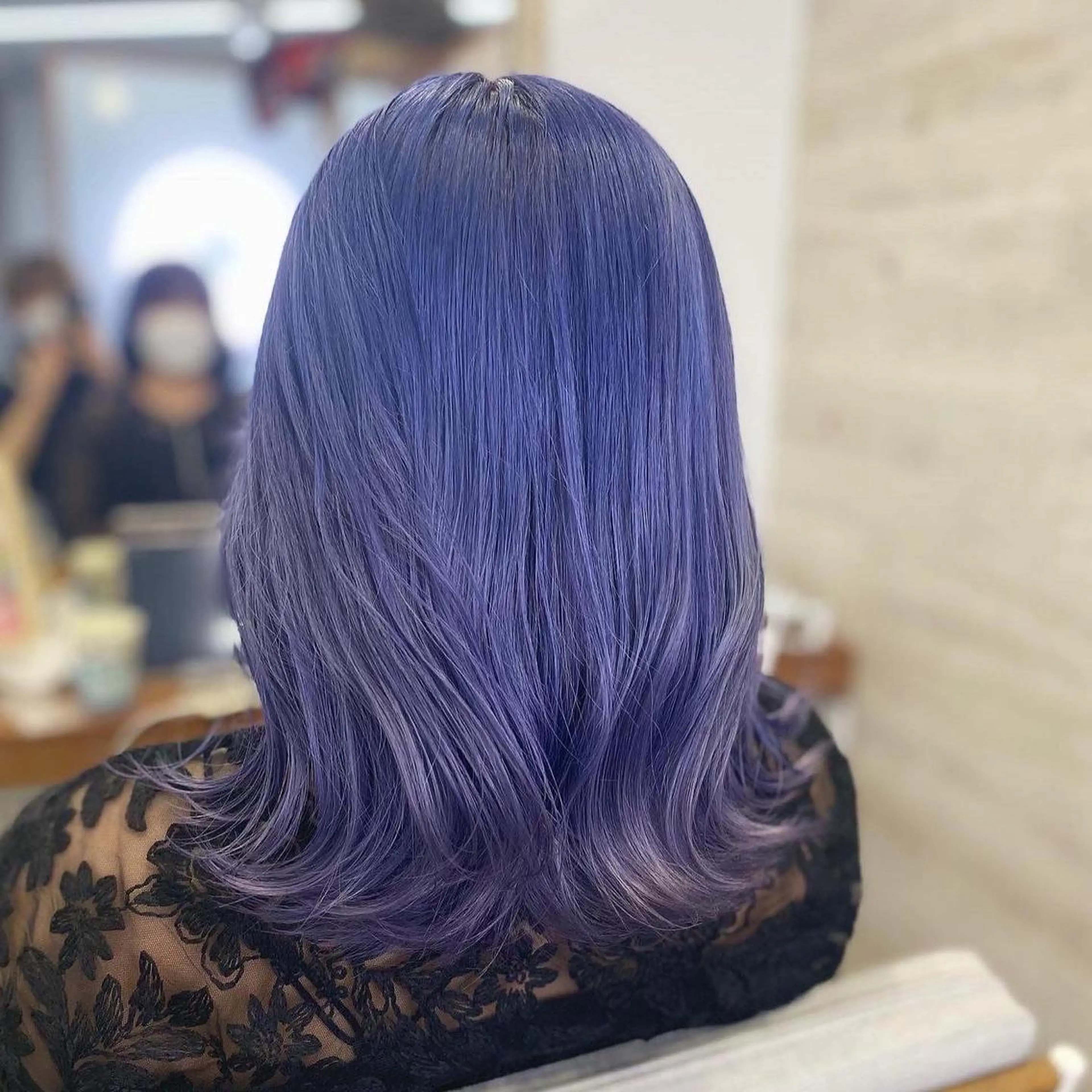 ミディアム THESALONS所属・🤍ブリーチカラー /寄田龍樹🤍のヘアスタイル