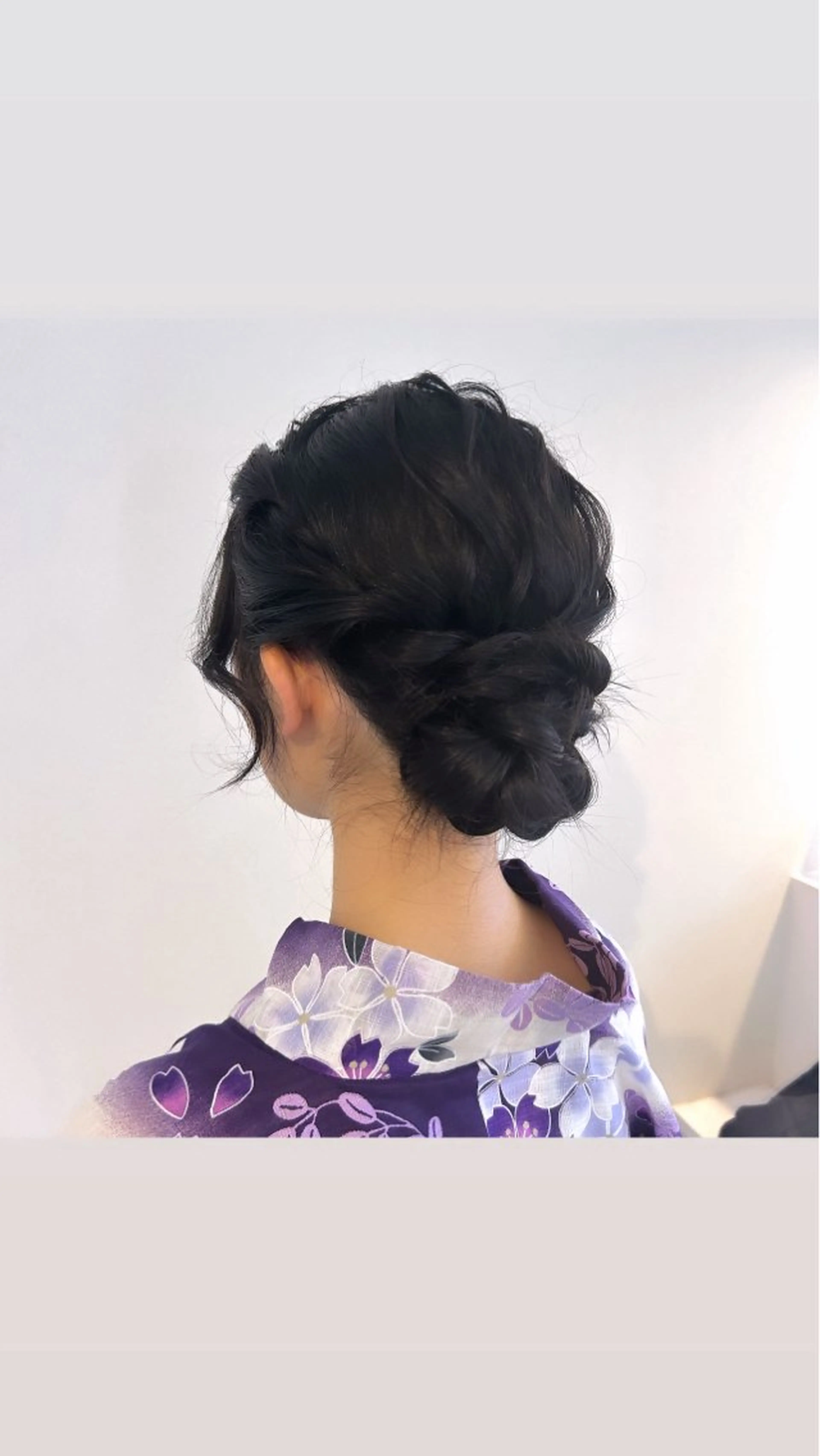 ロング ヘアアレンジ 浴衣 ヒナリ/まつ毛パーマ 無料モデル募集中☆彡のマツエク・マツパデザイン