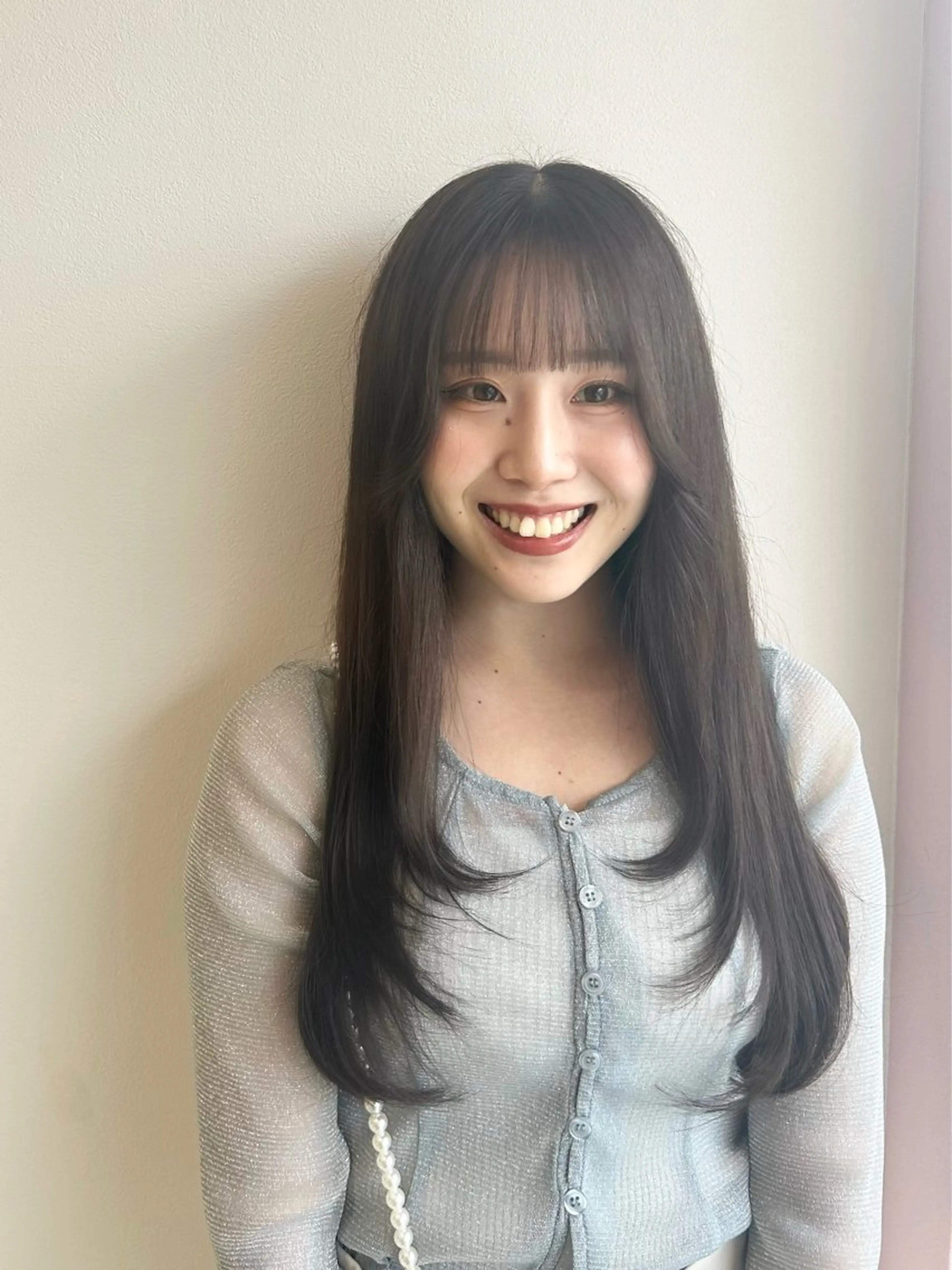 ロング カラー カット 💙ルル💙 ハイトーン/レイヤーのヘアスタイル