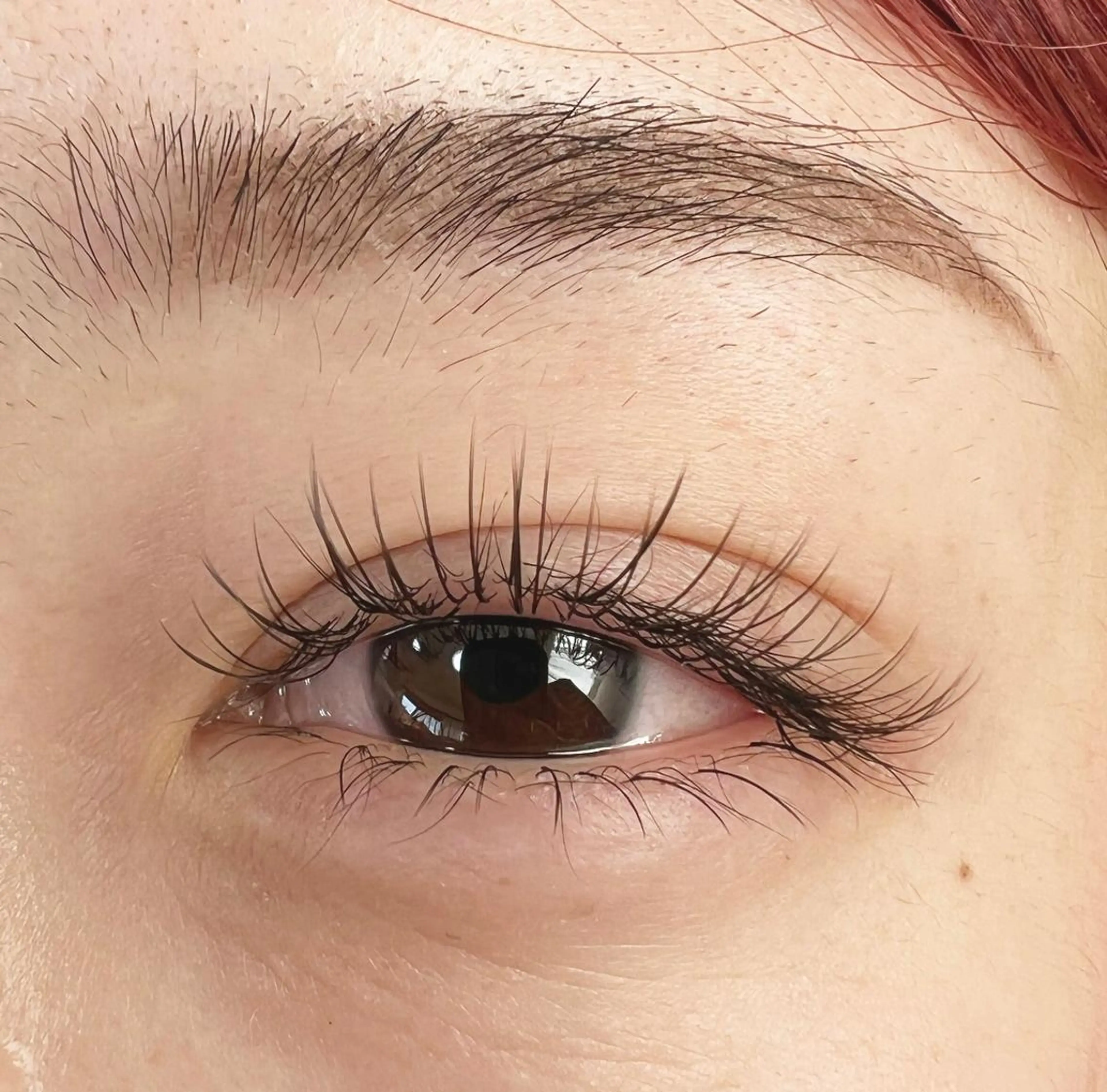 マツエク・マツパ 束感♪韓国風 推し活ヘアセットのマツエク・マツパデザイン